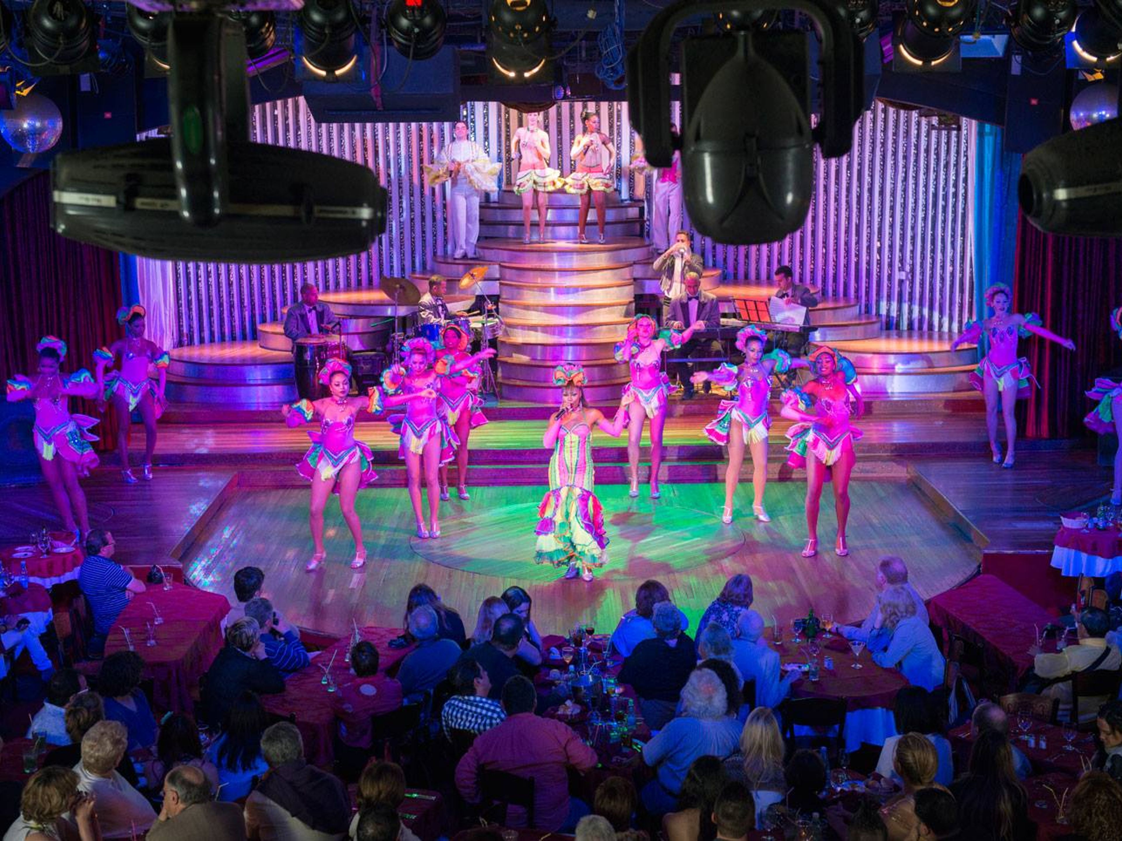 CABARET PARISIEN GRAND SHOW "MI HABANA BAILA". CABARET PARISIEN GRAND SHOW " HABANA DE FIESTA", Hotel Nacional de Cuba, La Habana, Cuba.