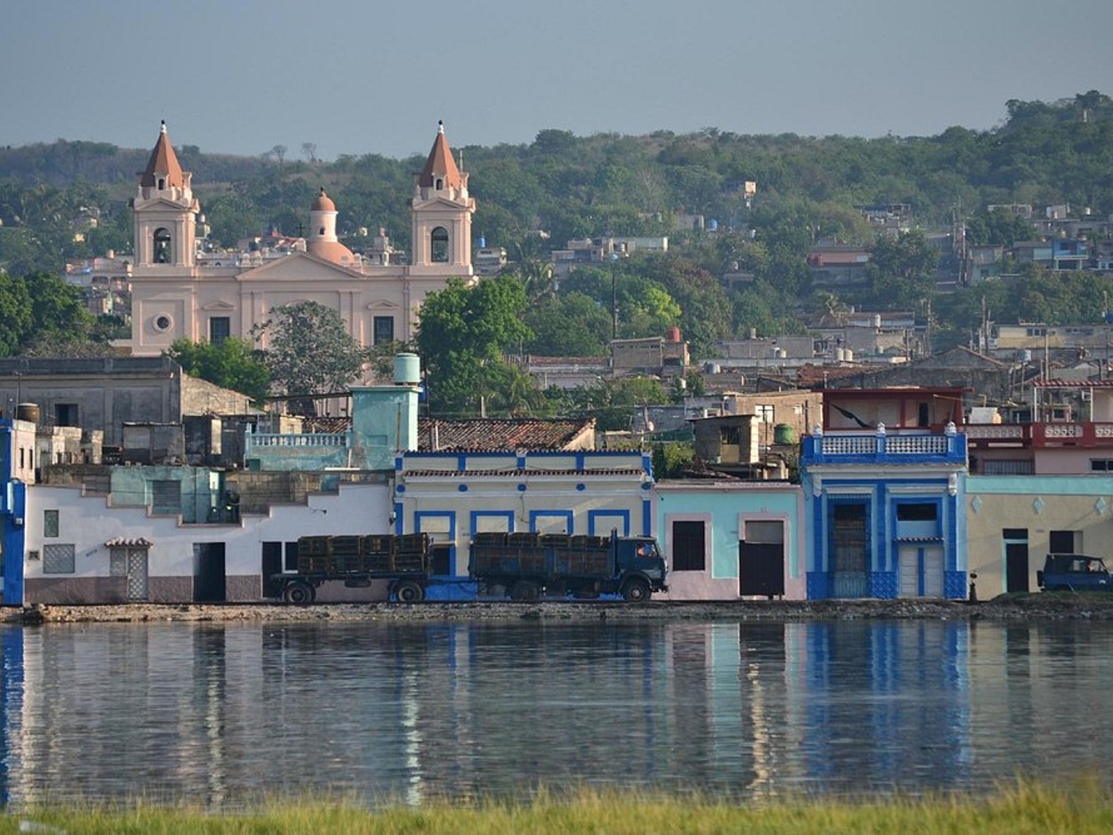 Jeep Safari "NATURE TOUR МАТАНСАС, АФИНЫ НА КУБЕ". Matanzas city panoramic view, Cuba.