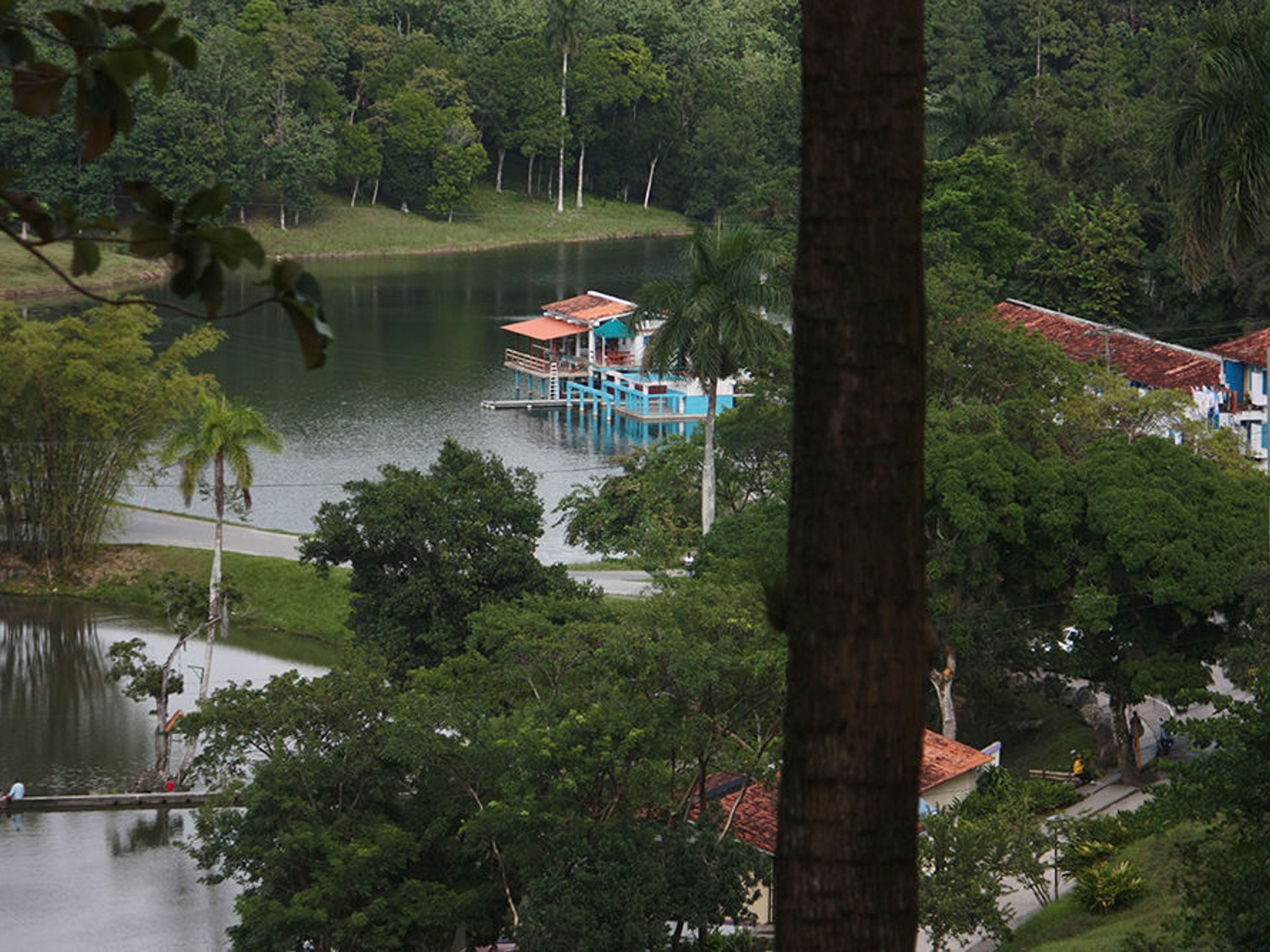 Tур "СООБЩЕСТВО, ПРИРОДА И ИСТОРИЯ". Las Terrazas comunity panoramic view, Artemisa, Cuba.