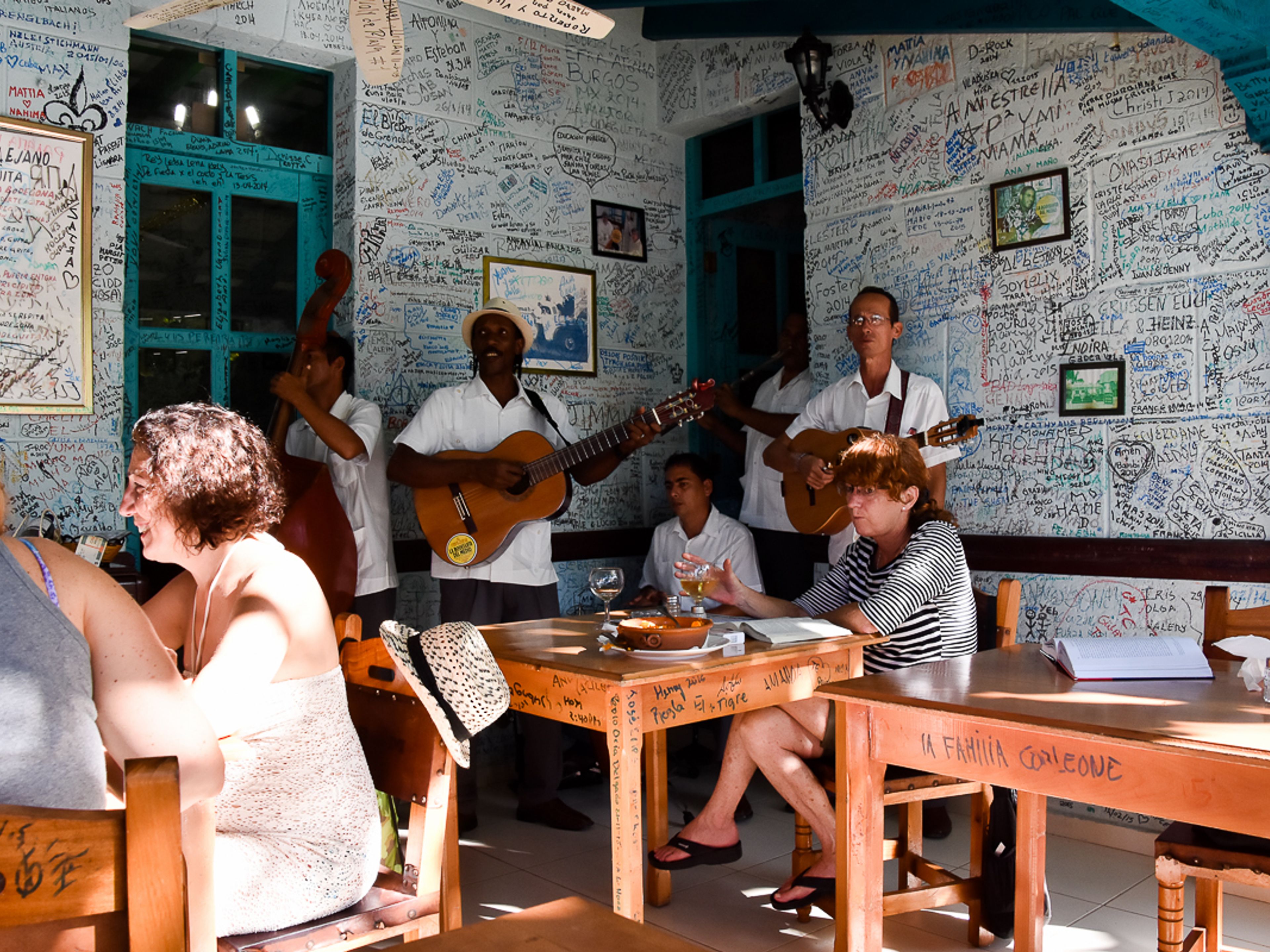 “Fiesta Guajira na Torre Bodeguita del Medio”. La Bodeguita del Medio restaurant, Varadero. “Fiesta Guajira” Tour