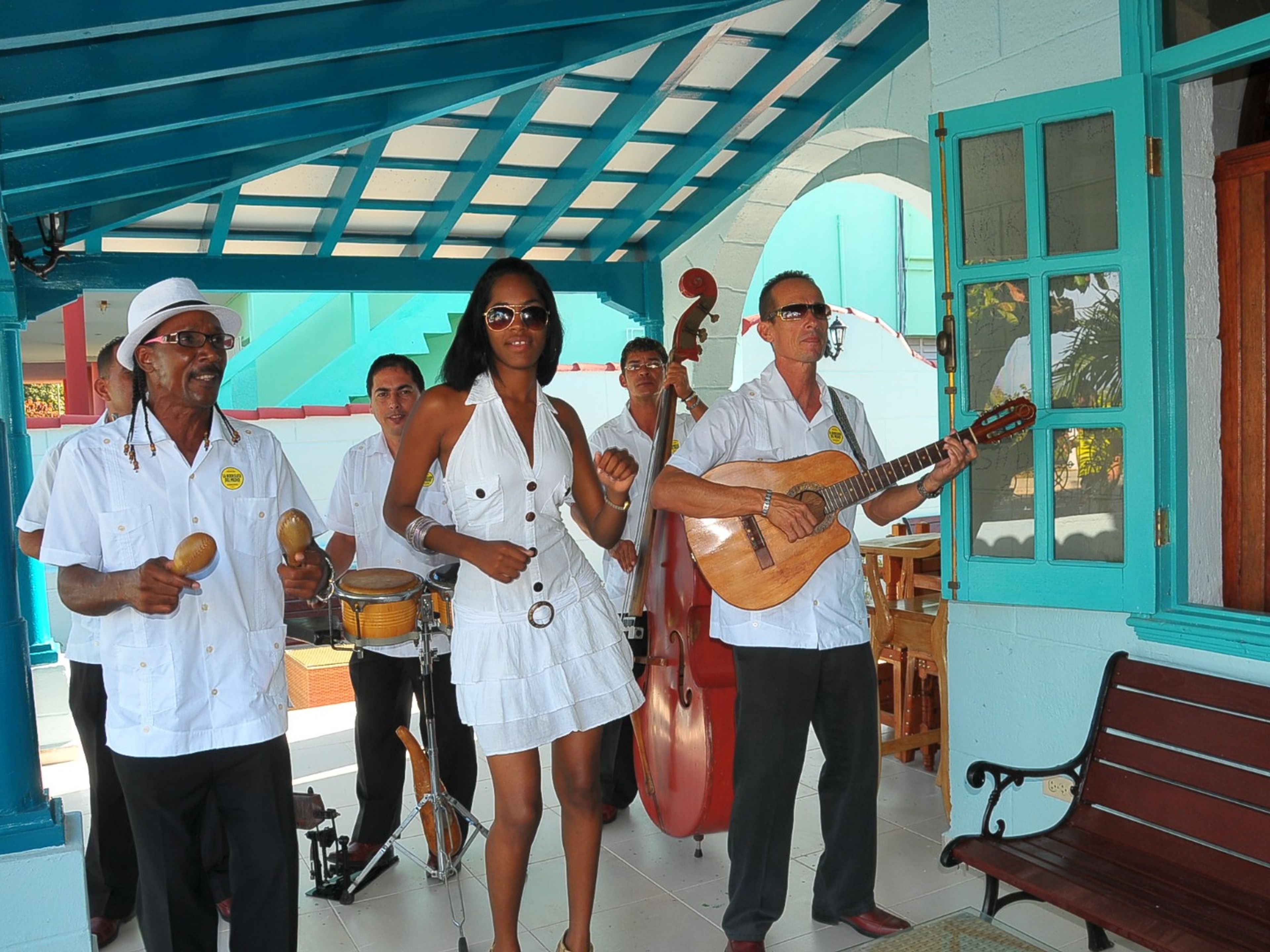 “Fiesta Guajira na Torre Bodeguita del Medio”. La Bodeguita del Medio restaurant, Varadero. “Fiesta Guajira” Tour