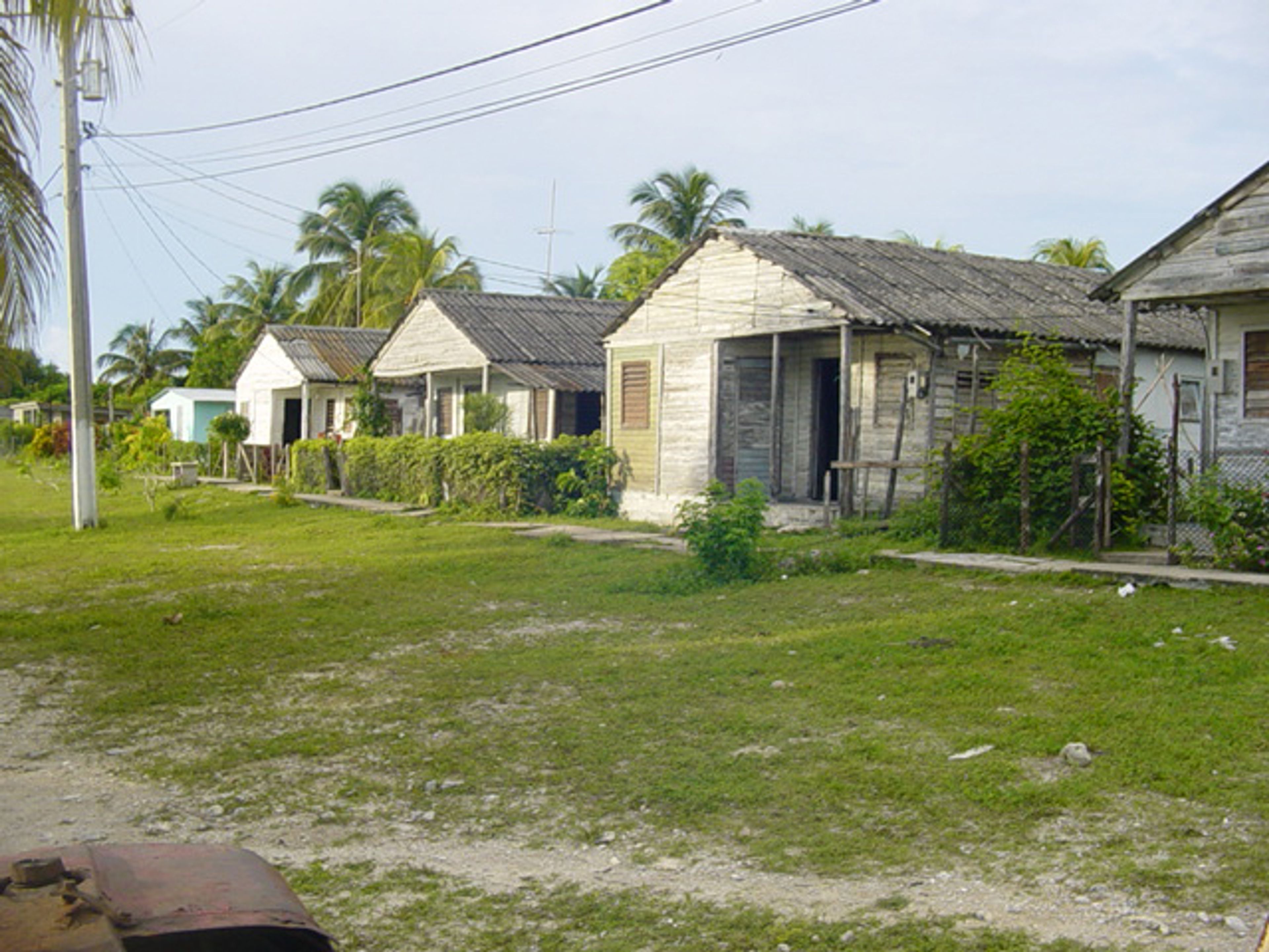 "Jacksonville in der Zeit anhalten". Cocodrilo (former Jacksonville), south of the Isla de la Juventud, Cuba