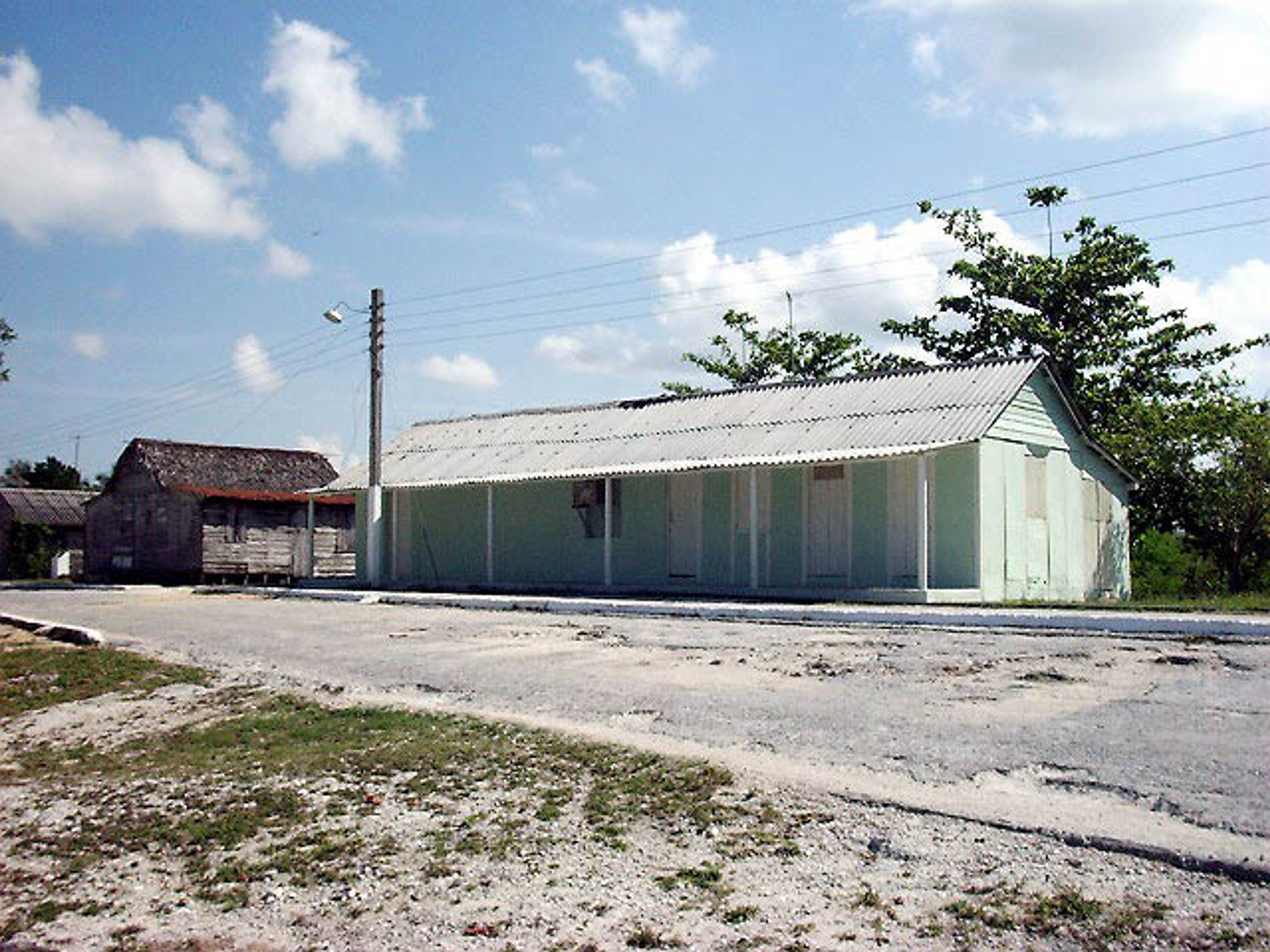 "Jacksonville in der Zeit anhalten". Cocodrilo (former Jacksonville), south of the Isla de la Juventud, Cuba