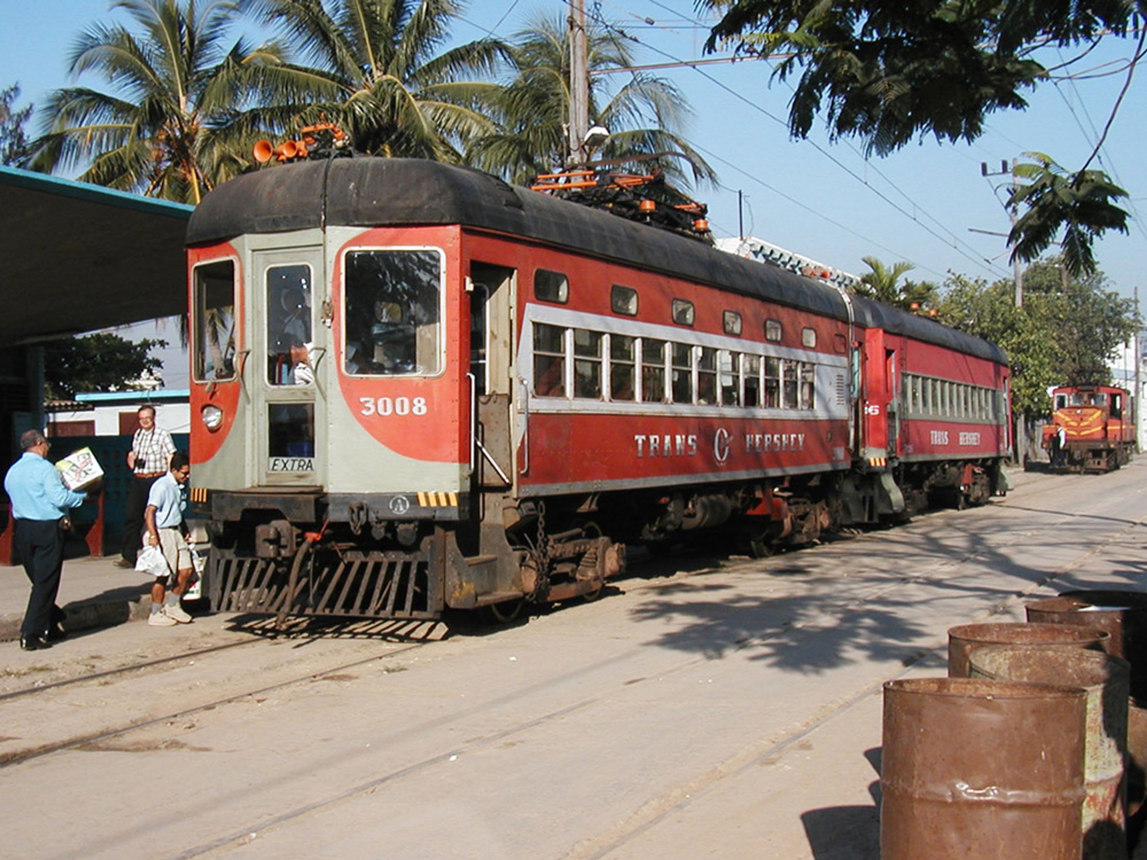 “TRANSHERSHEY - NOSTALGIC ADVENTURE ON THE HISTORIC TRAIN” Tour. Hershey Train ride from Casablanca in Havana to the old town of Hershey in Mayabeque. Cuba.