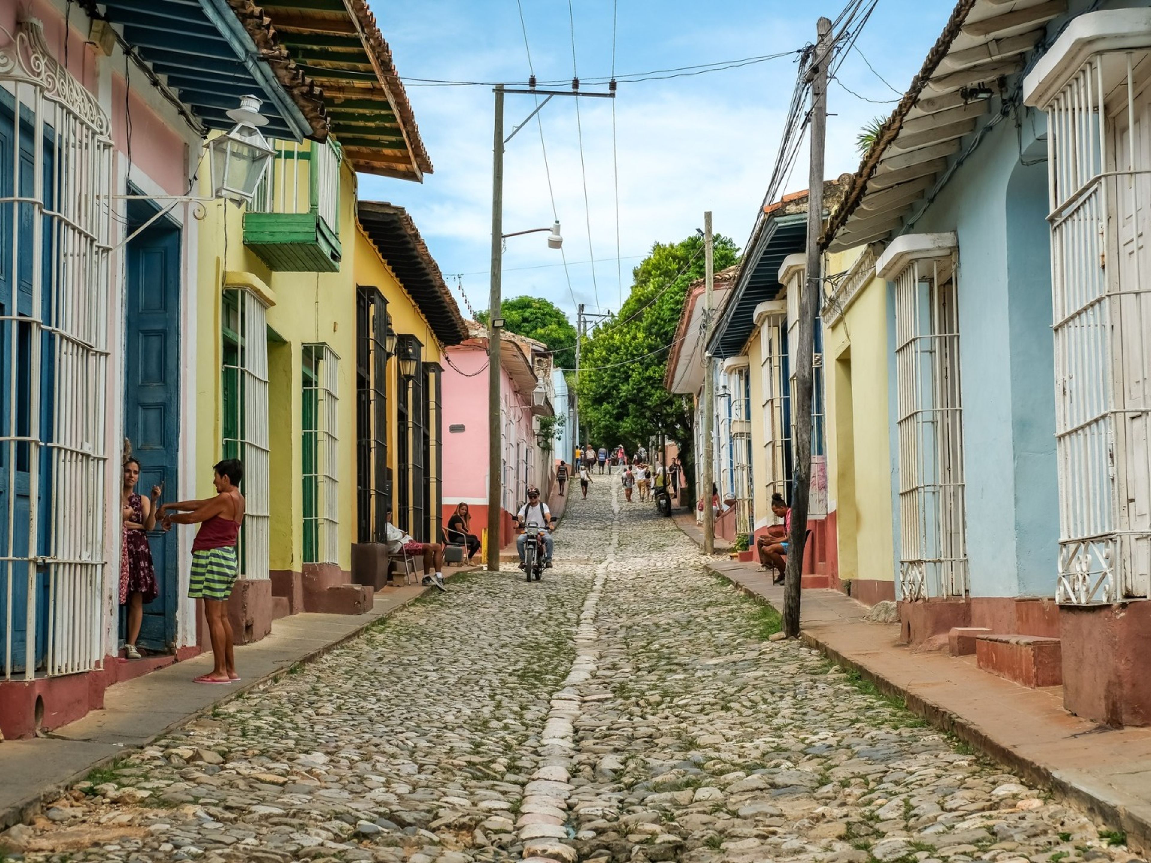 Jeep Safari "TRINIDAD OVERNIGHT". Trinidad Old City panoramic view, Sancti Spíritus, Cuba.