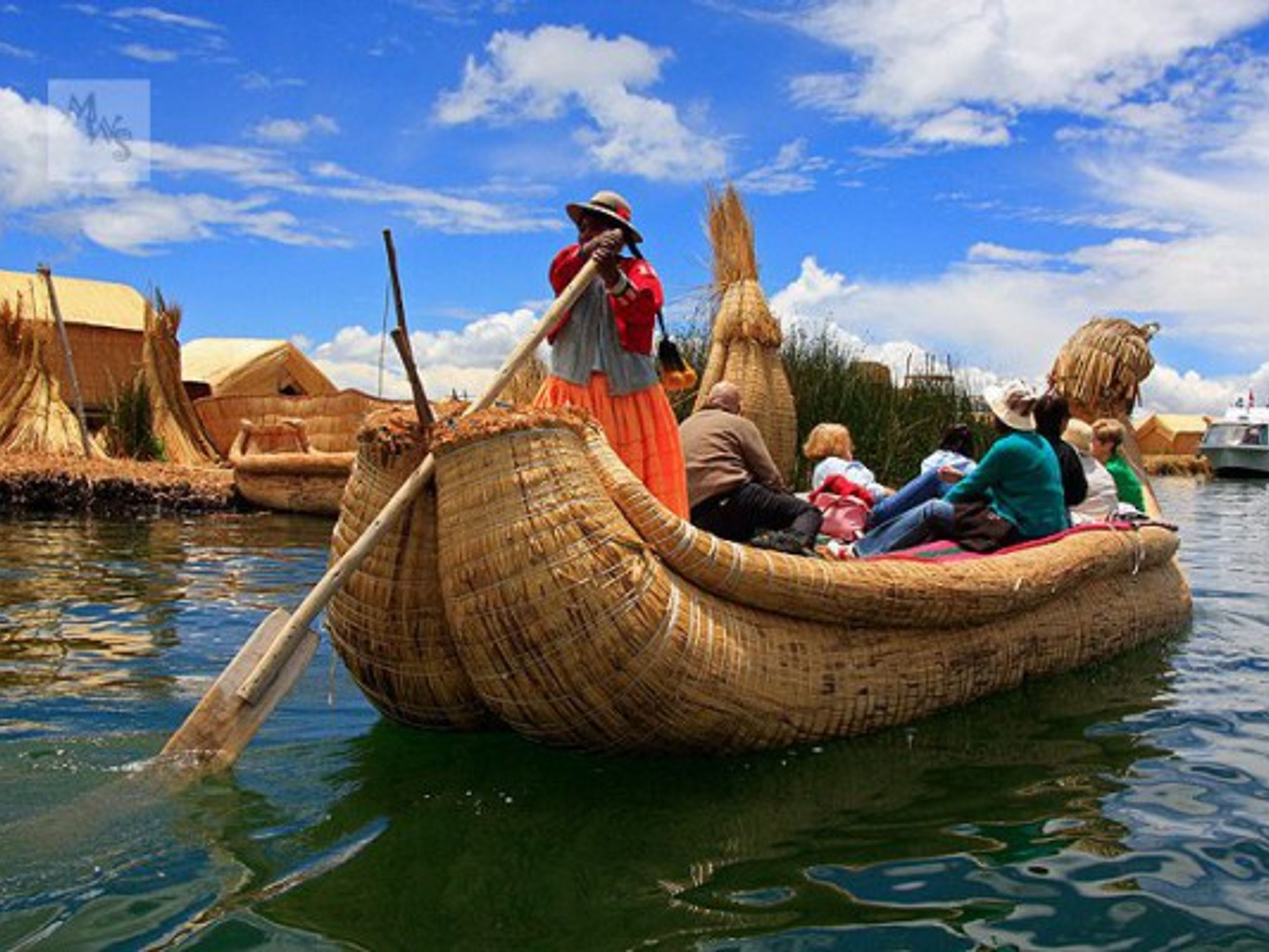 ISLAS LOS UROS & TAQUILE FULL DAY TOURS. Uros Floating Islands, Peru
