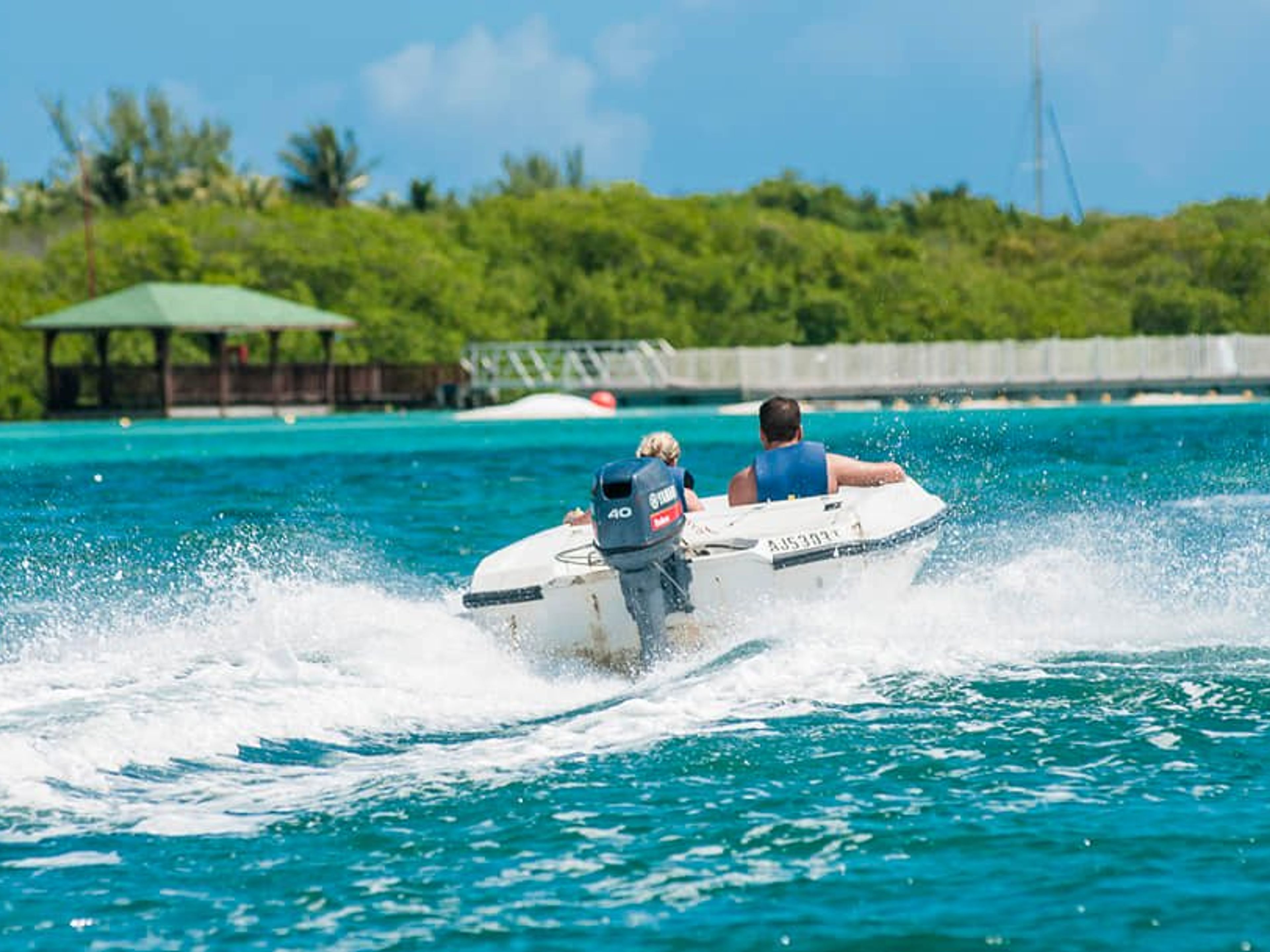 Excursão "BOAT ADVENTURE". "BOAT ADVENTURE" Tour, Jardines del Rey, Ciego de Ávila, Cuba.