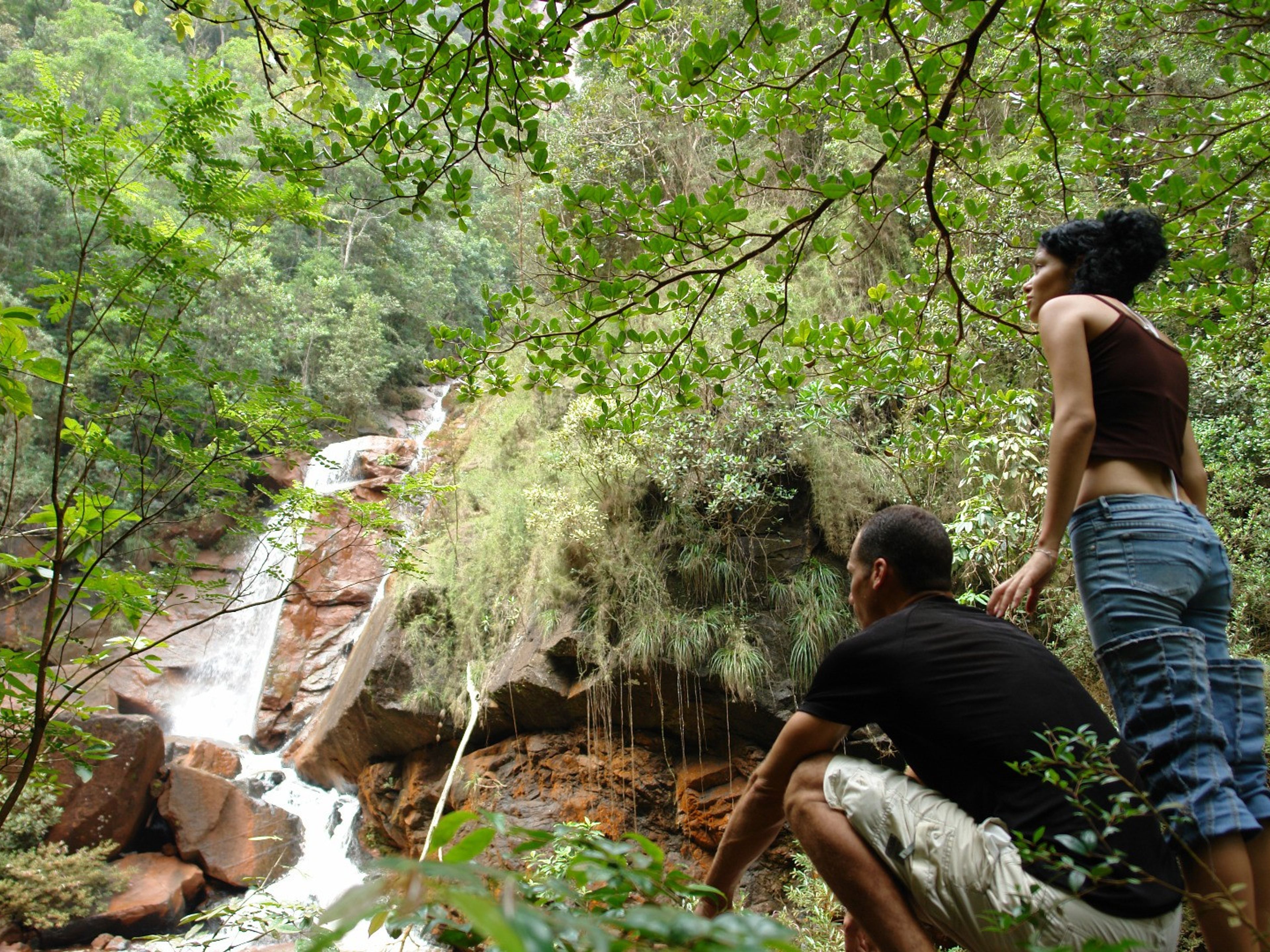 Jeep Safari “AVENTURA E HISTÓRIA DE MONTANHA”. El Guayabo waterfalls, La Mensura National Park, Pinares de Mayarí, Holguín, Cuba.
