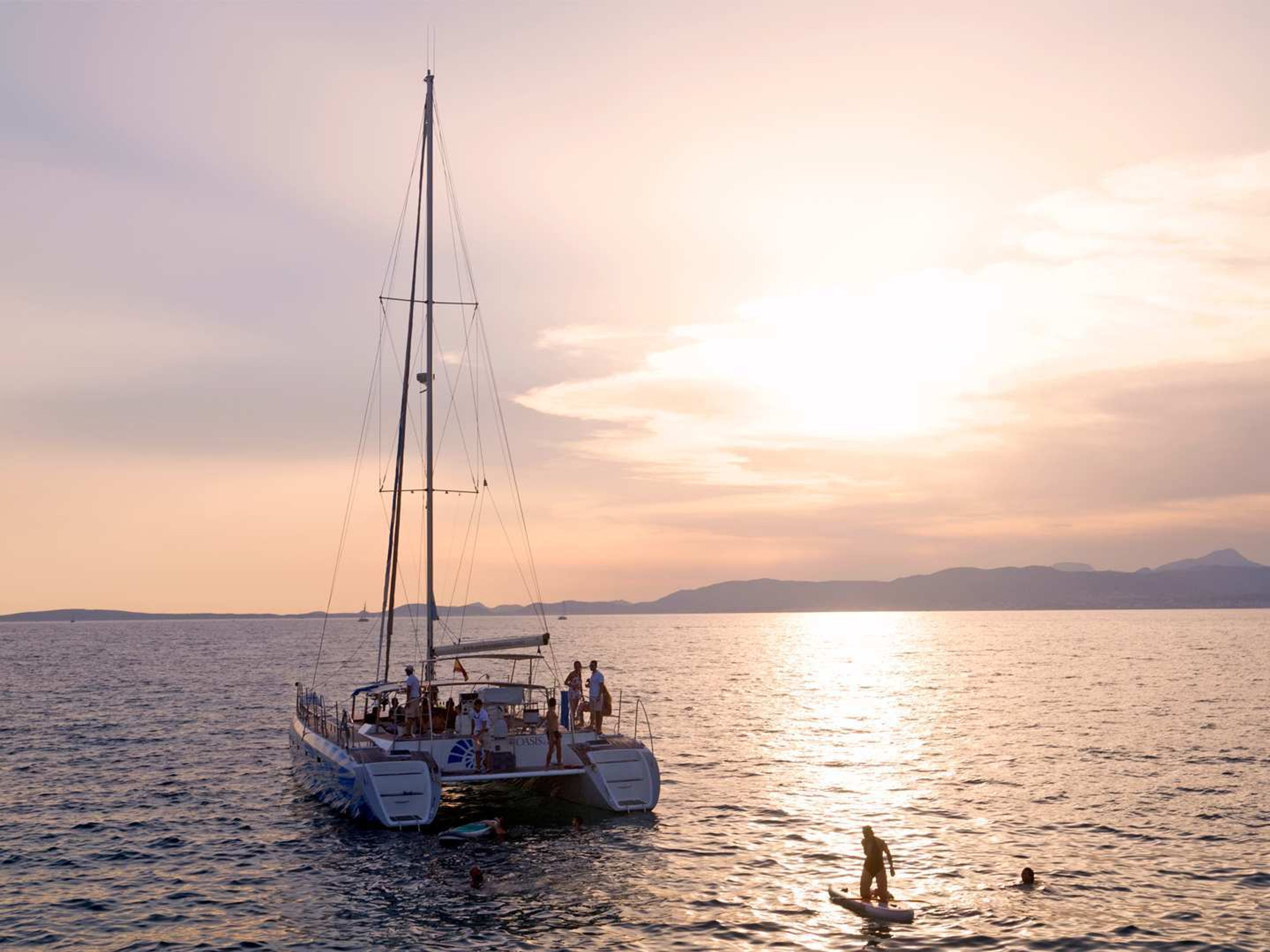 Сифари "ЗАКАТ ПЛЮС НА КАЙО ЛАРГО ДЕЛЬ СУР". Seafari "Cayo largo sunset"