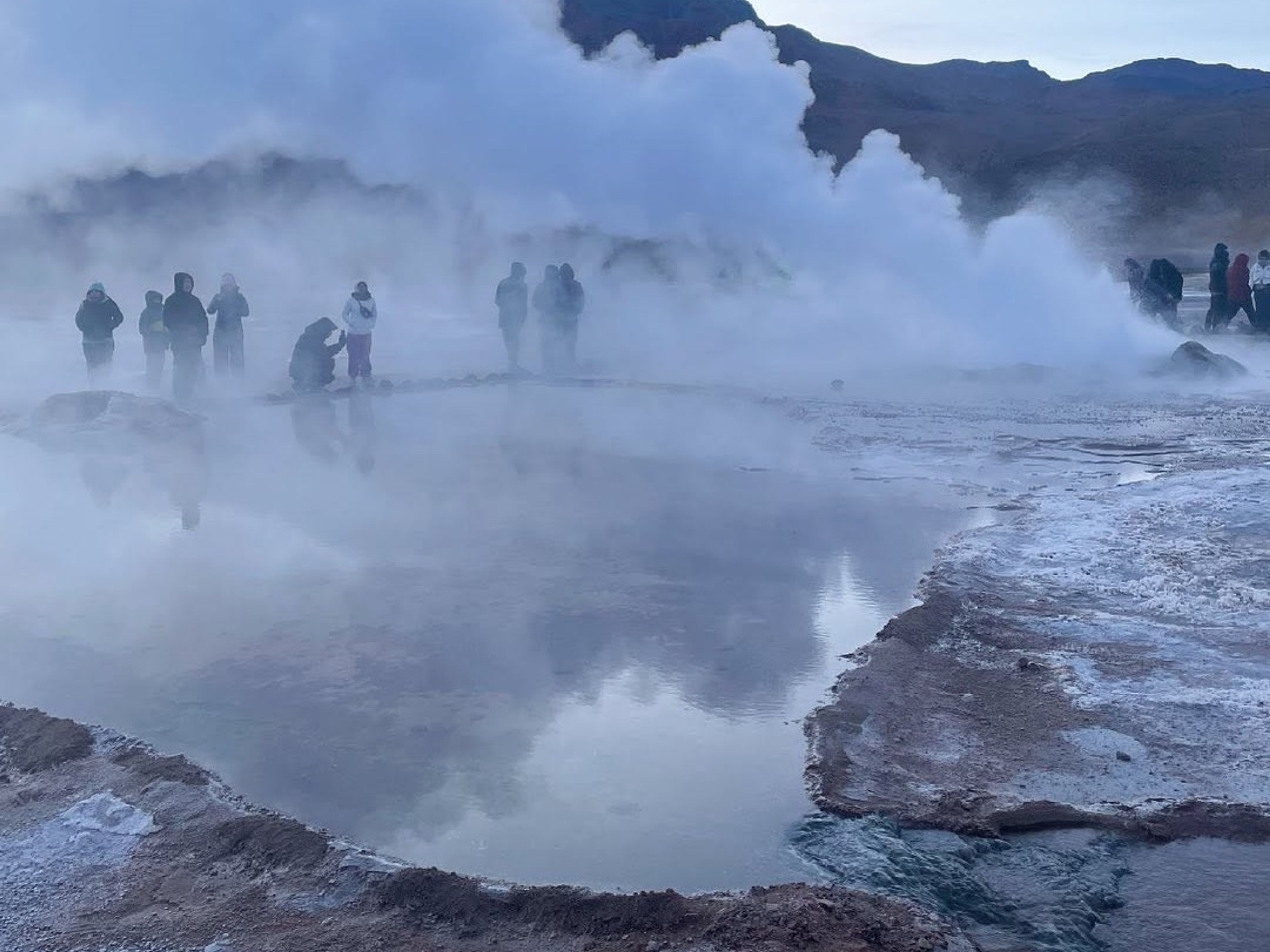 "HALF DAY EL TATIO GEYSER" Tour. "HALF DAY EL TATIO GEYSER" Tour, San Pedro de Atacama, Chile.