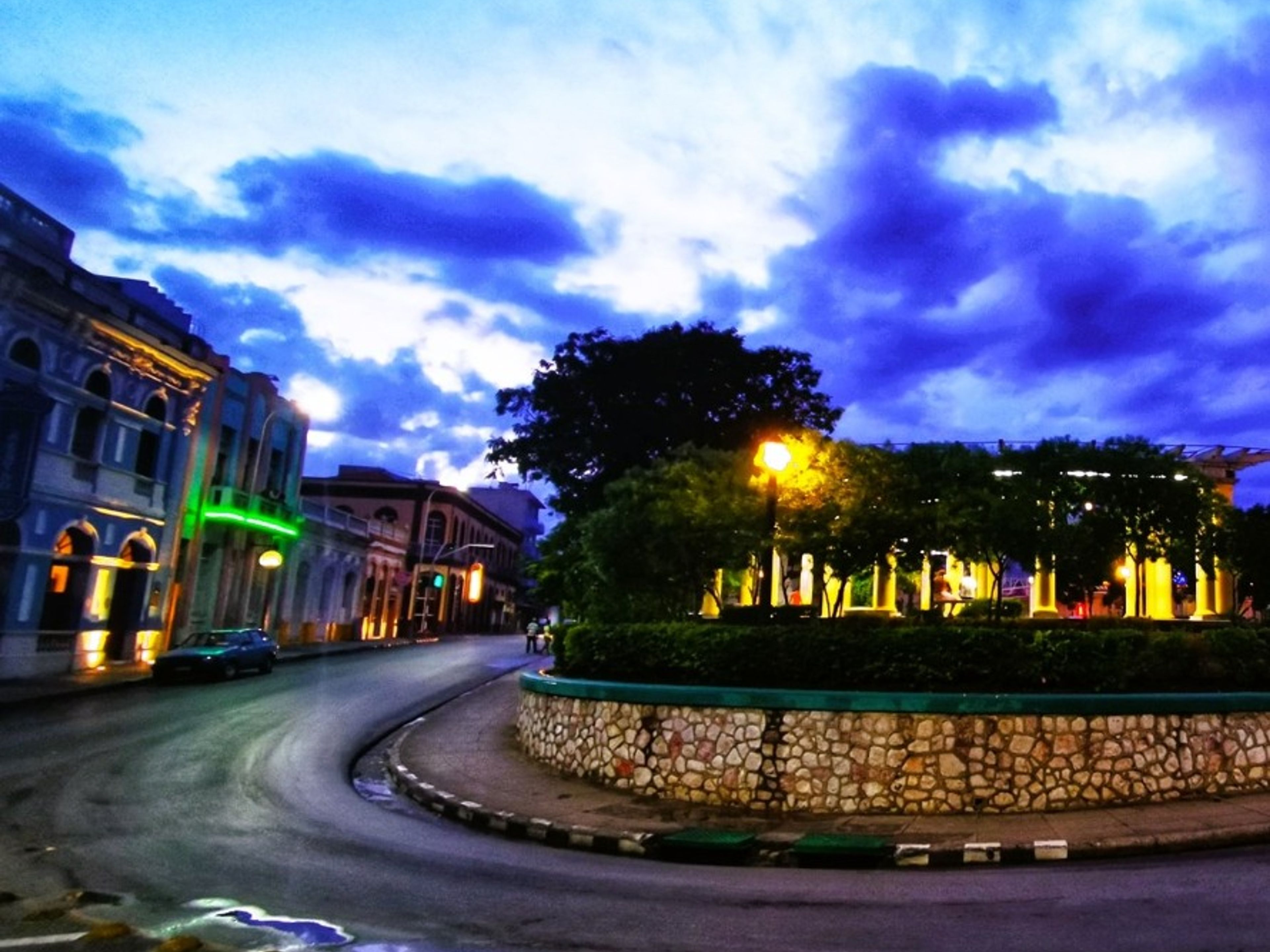 Excursión "SANTIAGO DE CUBA DE NOCHE". Santiago de Cuba city panoramic view, Santiago de Cuba, Cuba.
