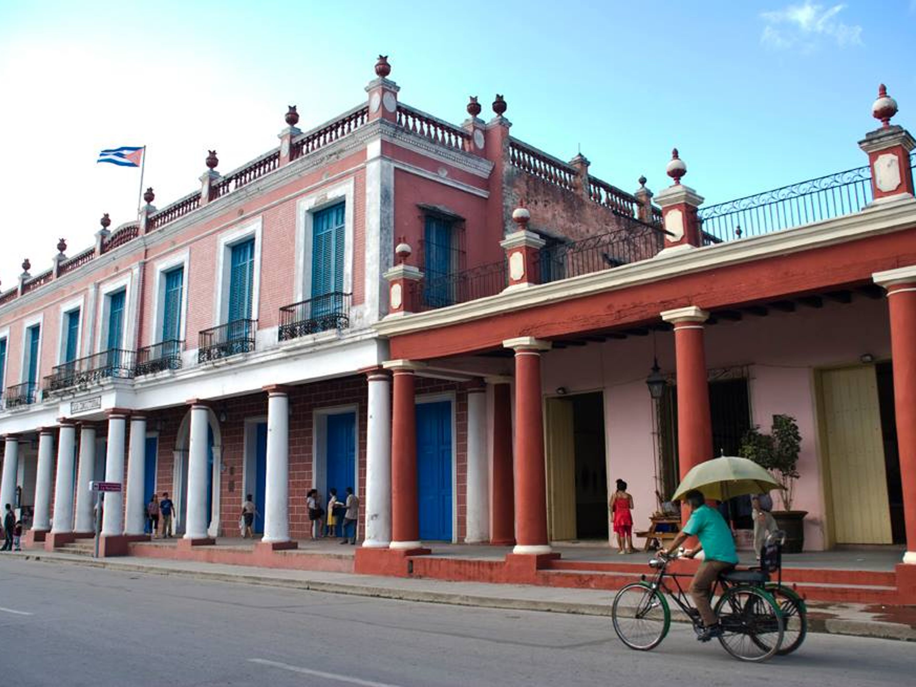 Tour "HOLGUÍN 300". Calixto García central park panoramic view, Holguín city, Cuba.