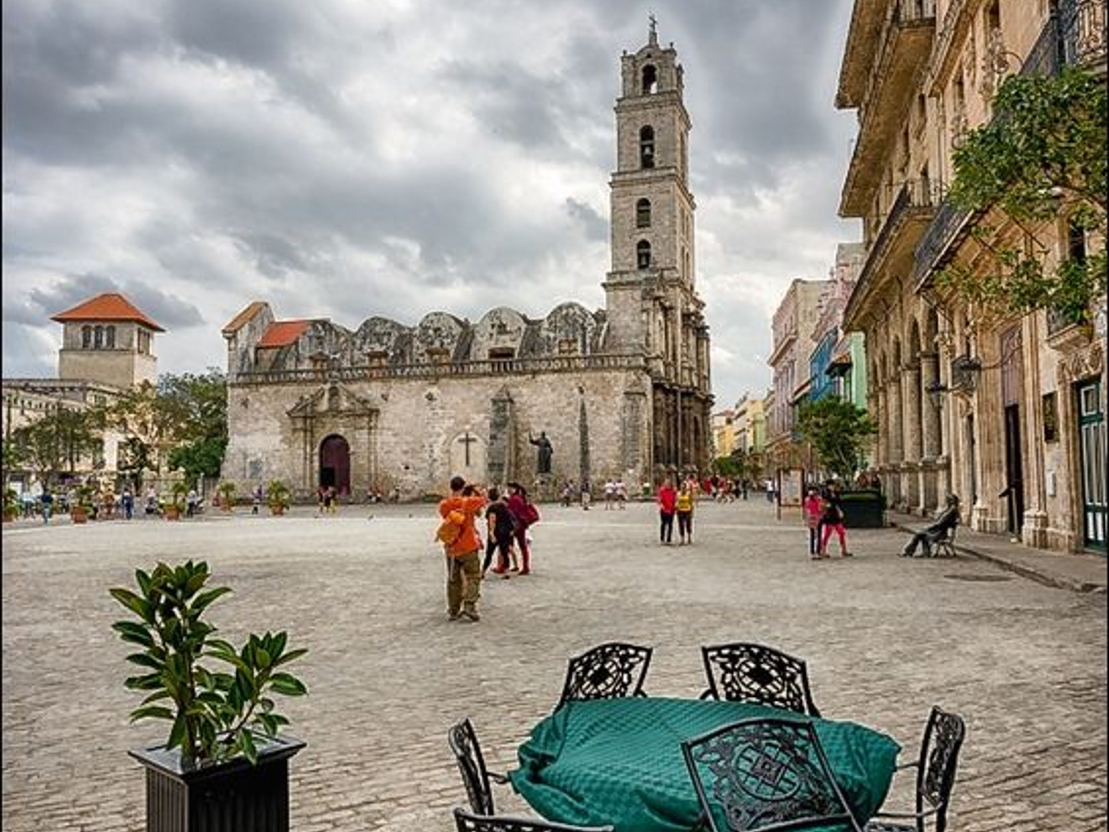 Jeep Safari "4X4 IN MI HABANA". San Francisco de Asis square, Old Havana, Havana, Cuba.