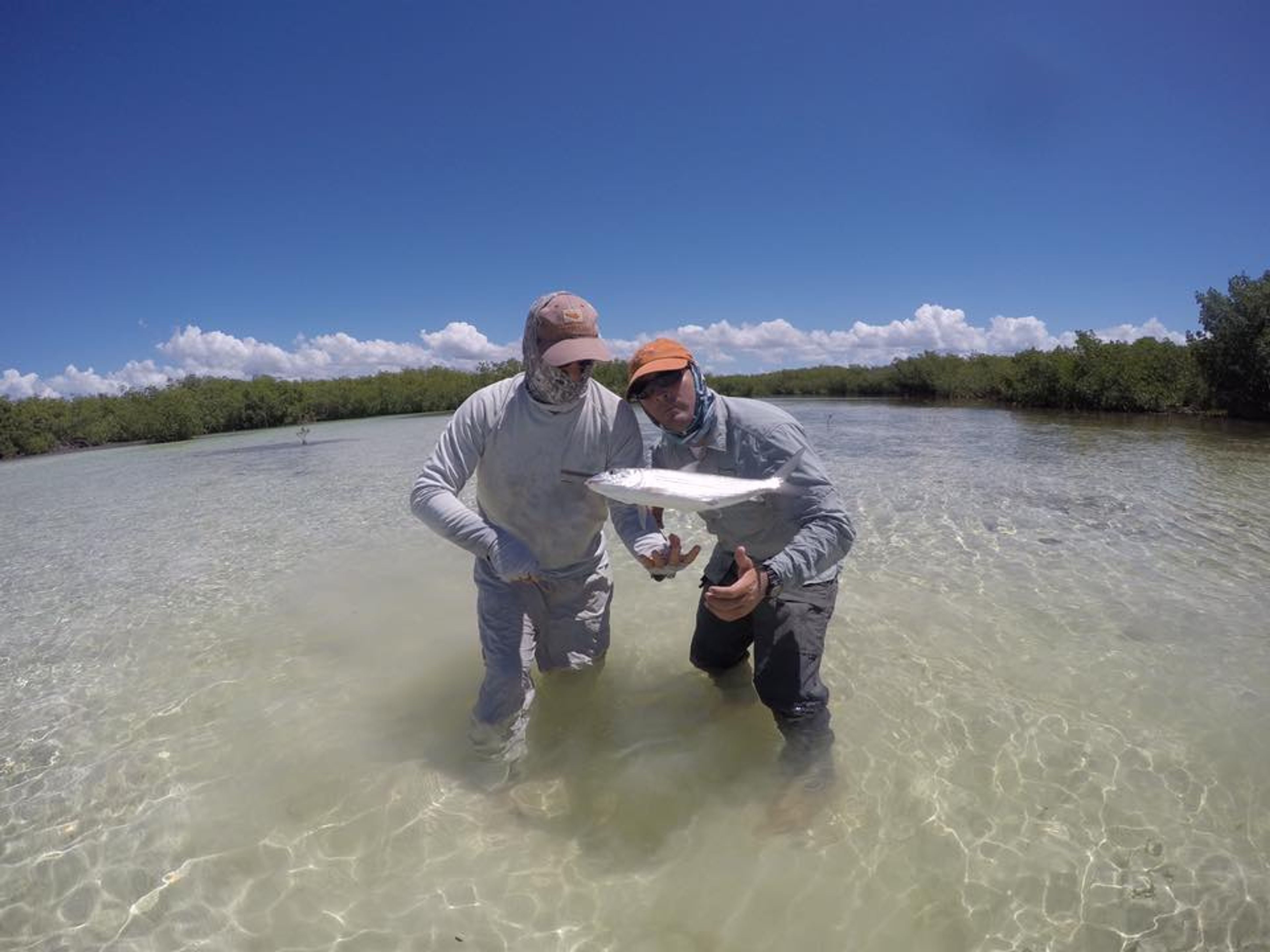 "TOTAL FISHING IN CAYO PAREDÓN, JARDINES DEL REY" Tour (FLIEGENFISCHEN, SPINNFISCHEN, VERTICAL GIIGING UND GRUNDFISCHEN). “Fly Fishing in Cayo Paredón, Gardens of the King” Tour