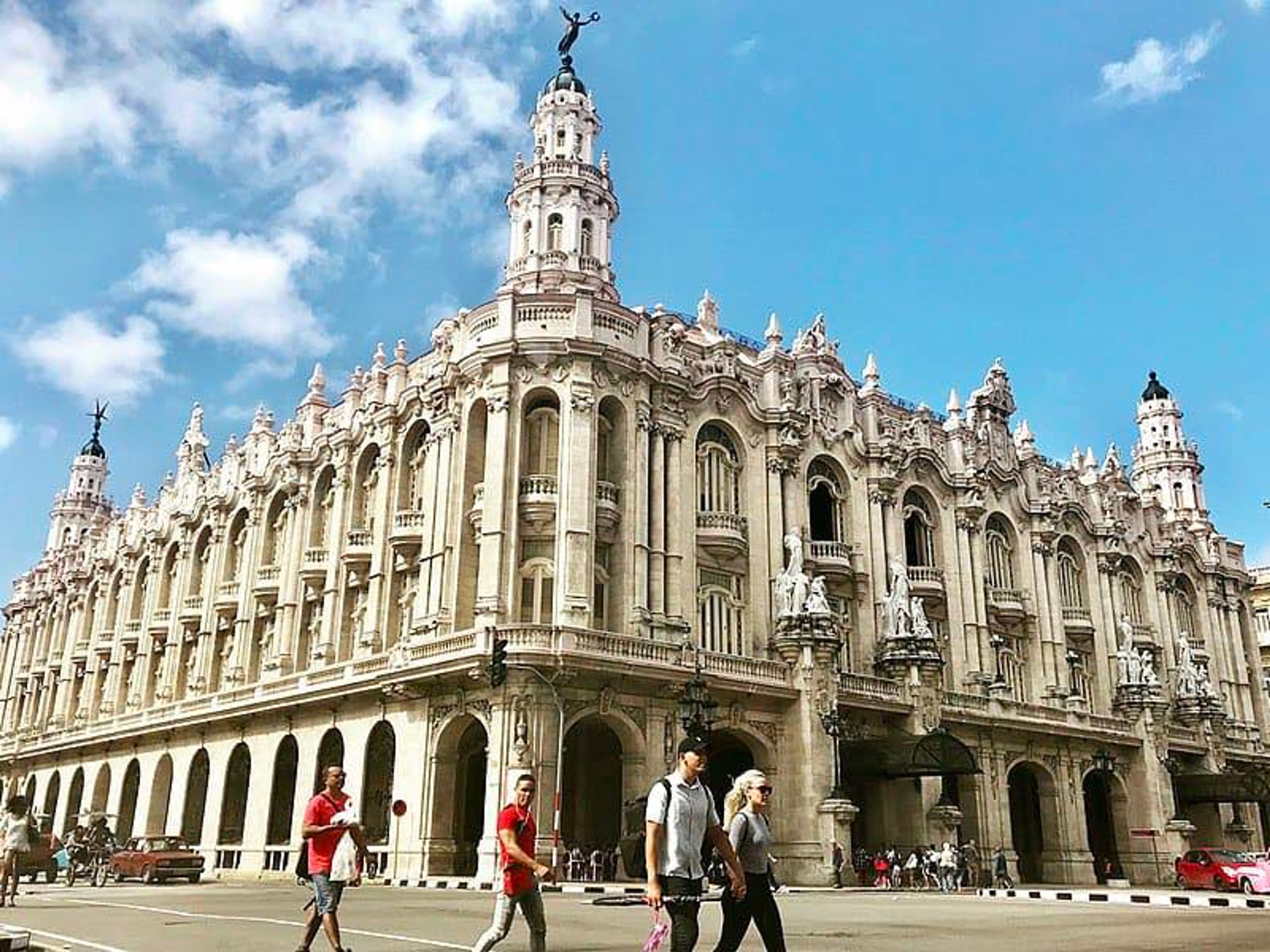 Tour “A L'AVANA“. Alicia Alonso National Theater panoramic view, Havana, Cuba.