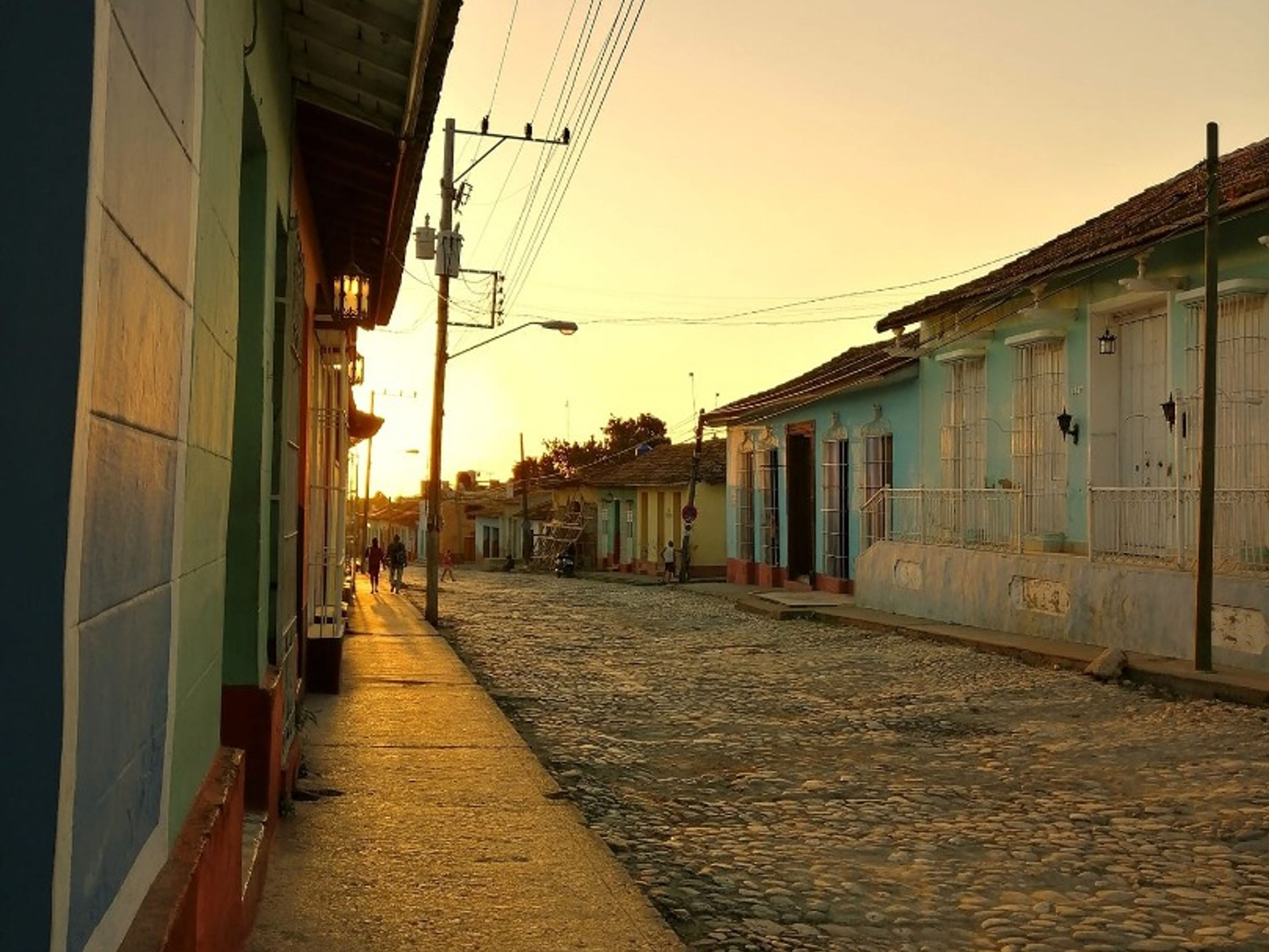 Tour "TRAMONTO SULLA SPIAGGIA DI ANCON CON CENA". Trinidad Old City panoramic view, UNESCO World Heritage Site, Trinidad, Sancti Spíritus, Cuba.