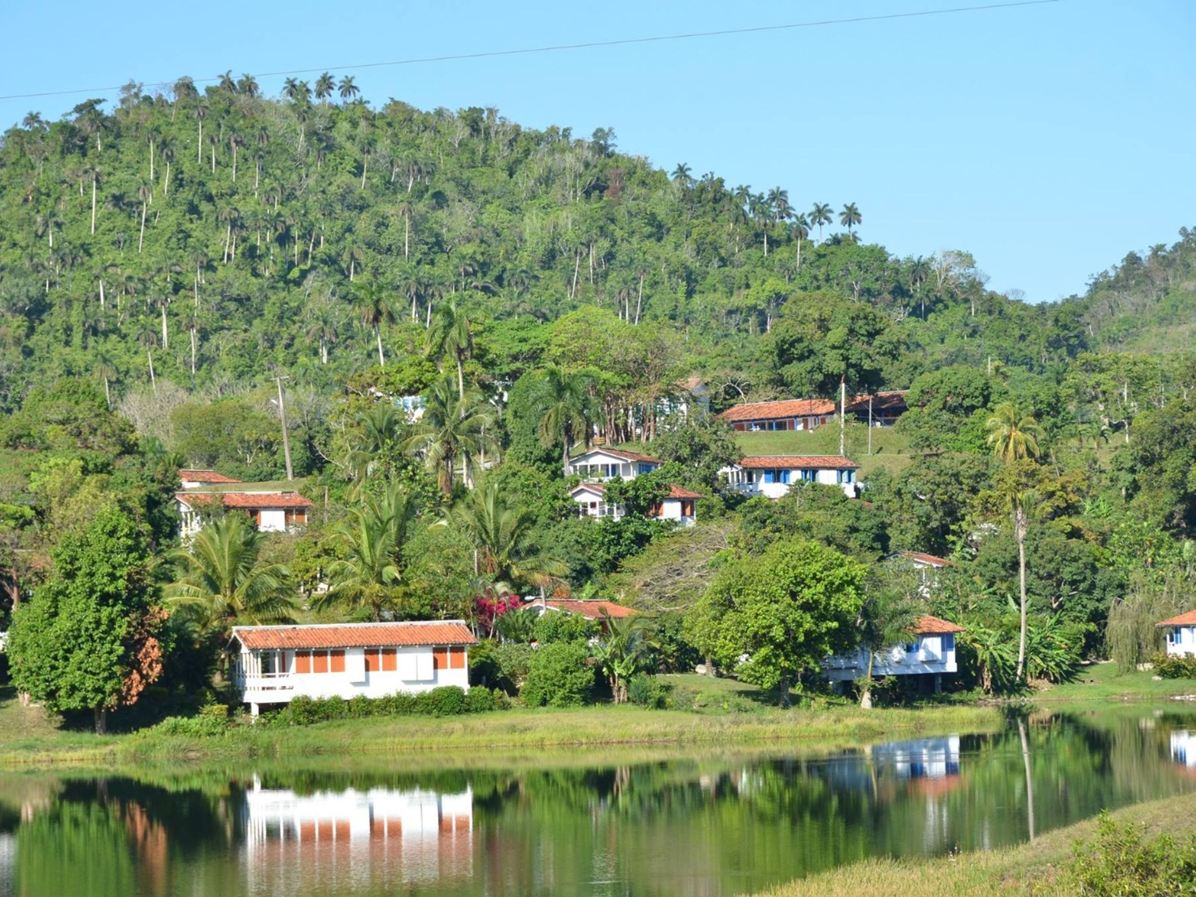 Jeep Safari “LAS TERRAZAS - HABANA OVERNIGHT”. Las Terrazas comunity panoramic view, Cuba.