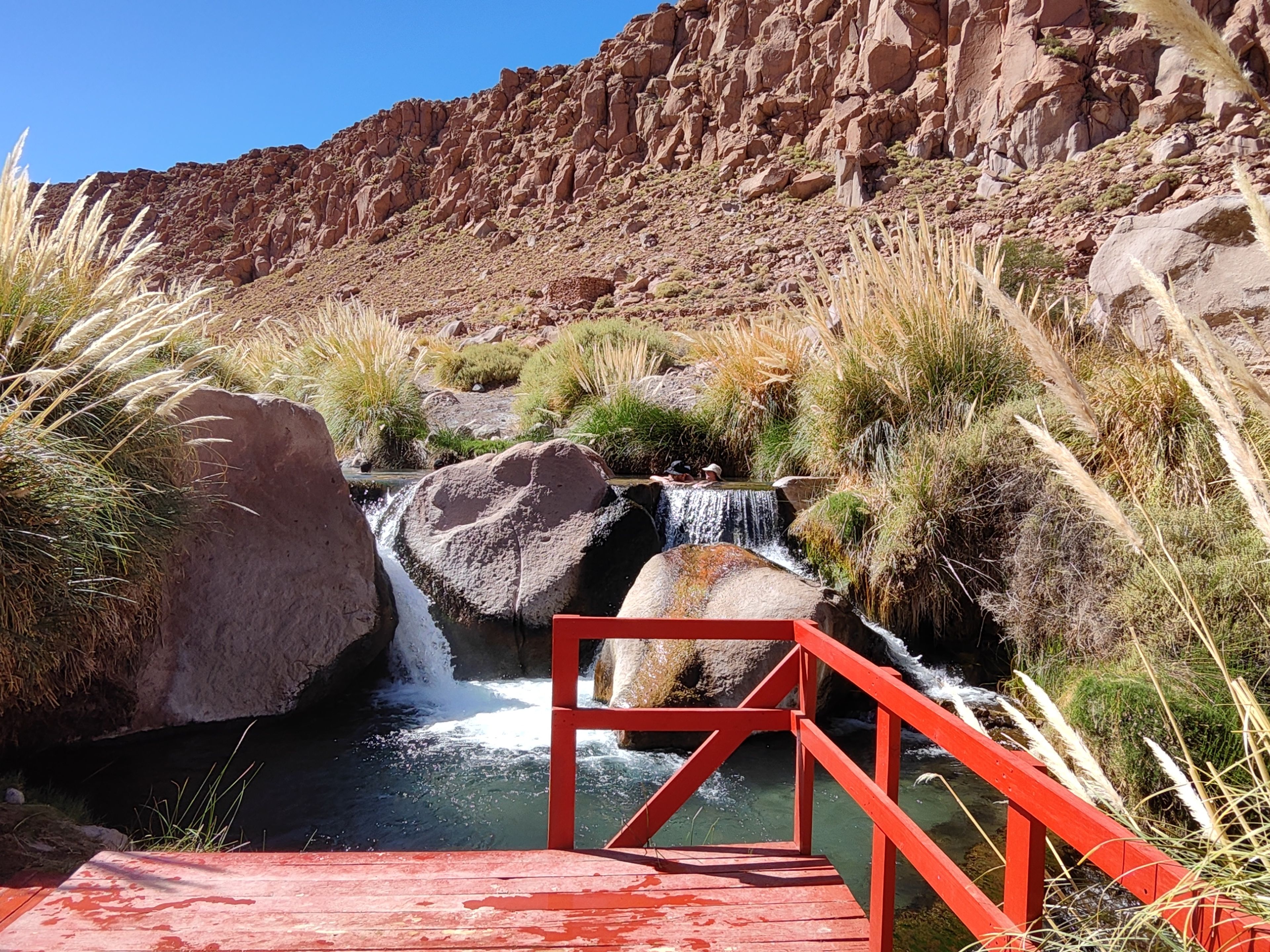 Tour PREMIUM "SOURCES THERMALES DE PURITAMA". "PURITAMA HOT SPRINGS" PREMIUM Tour, San Pedro de Atacama, Chile.