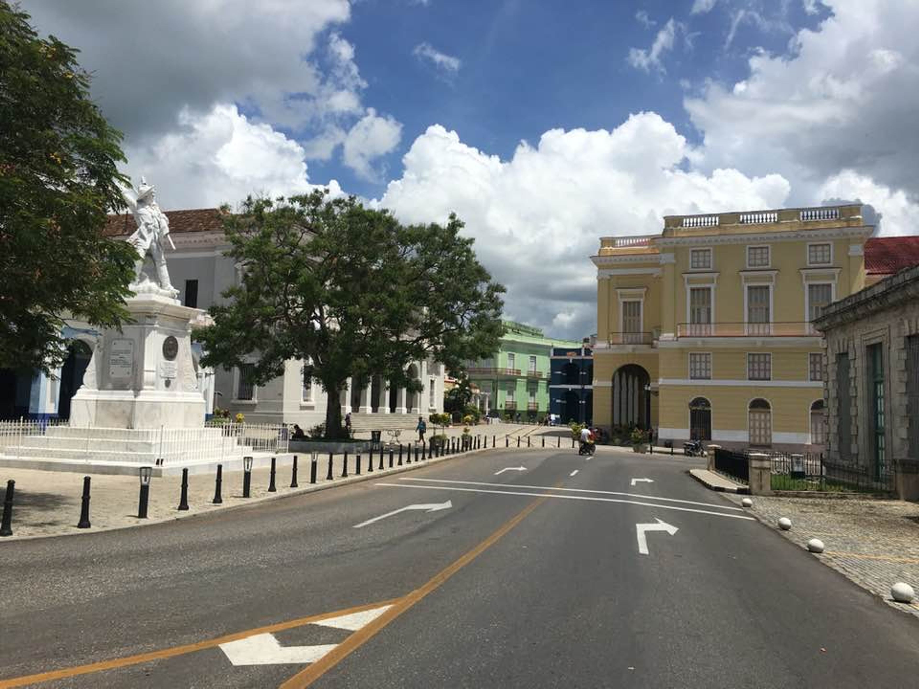 Jeep Safari "MATANZAS - RIO CANIMAR". The Sauto theater and Matanzas city panoramic view, Matanzas, Cuba.