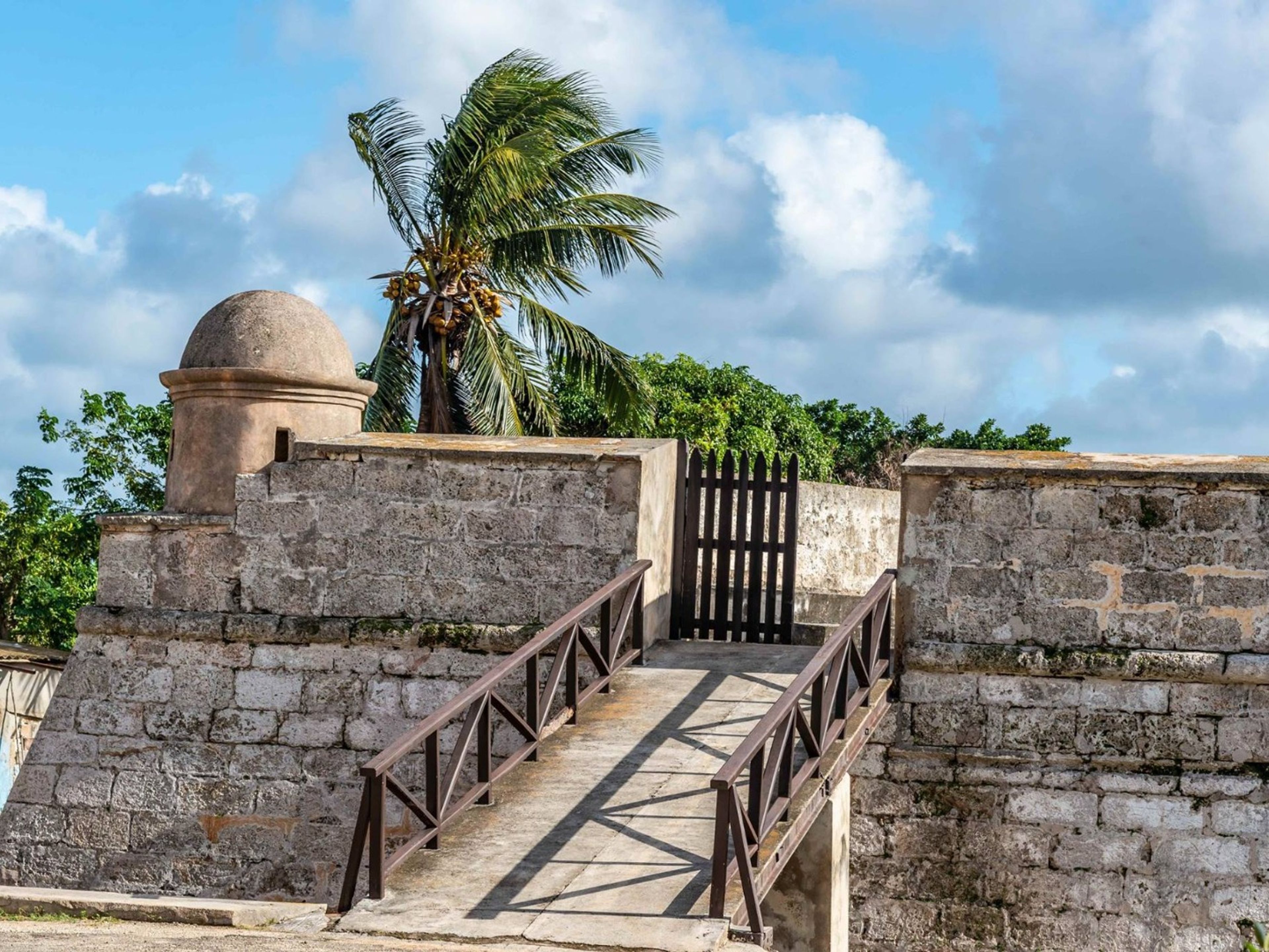 Jeep Safari "MATANZAS - RIO CANIMAR". San Severino fortress panoramic view, Matanzas city, Matanzas, Cuba.
