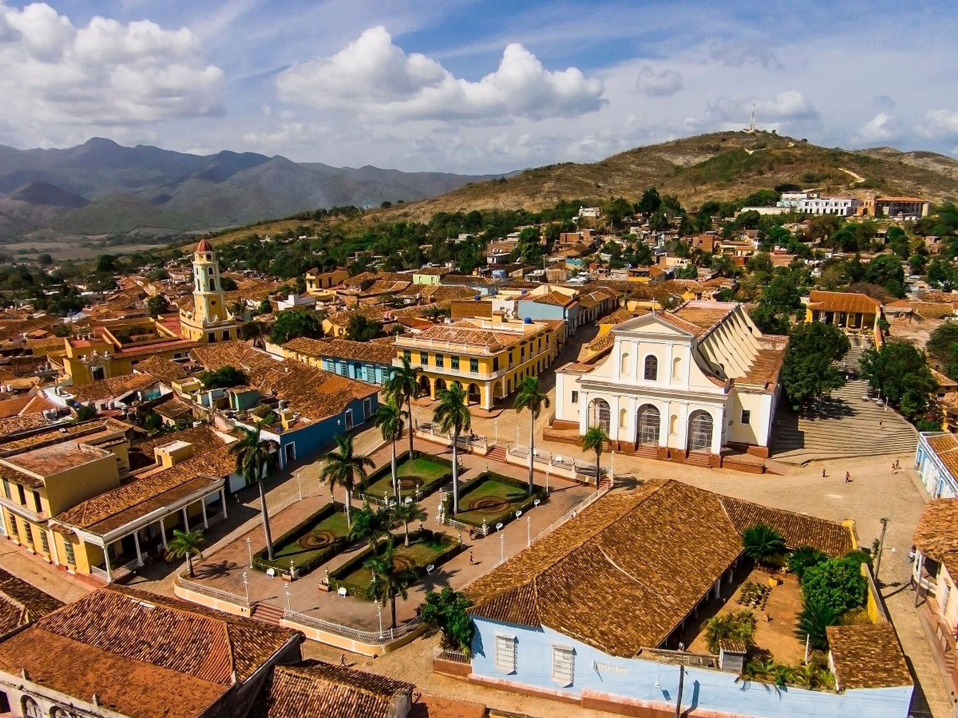 Tour "TRA TAMBURI E LEGGENDE". Trinidad Old City panoramic view, UNESCO World Heritage Site, Trinidad, Sancti Spíritus, Cuba.