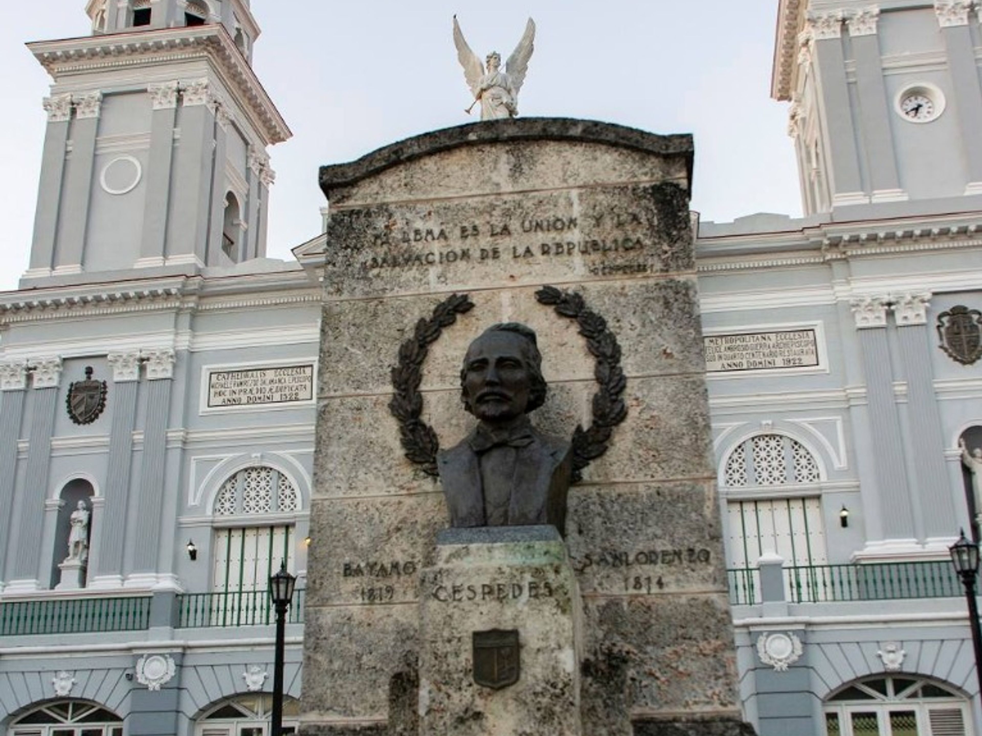 "ARCHITEKTENROUTE" Tour. Santiago de Cuba city panoramic view, Cuba.