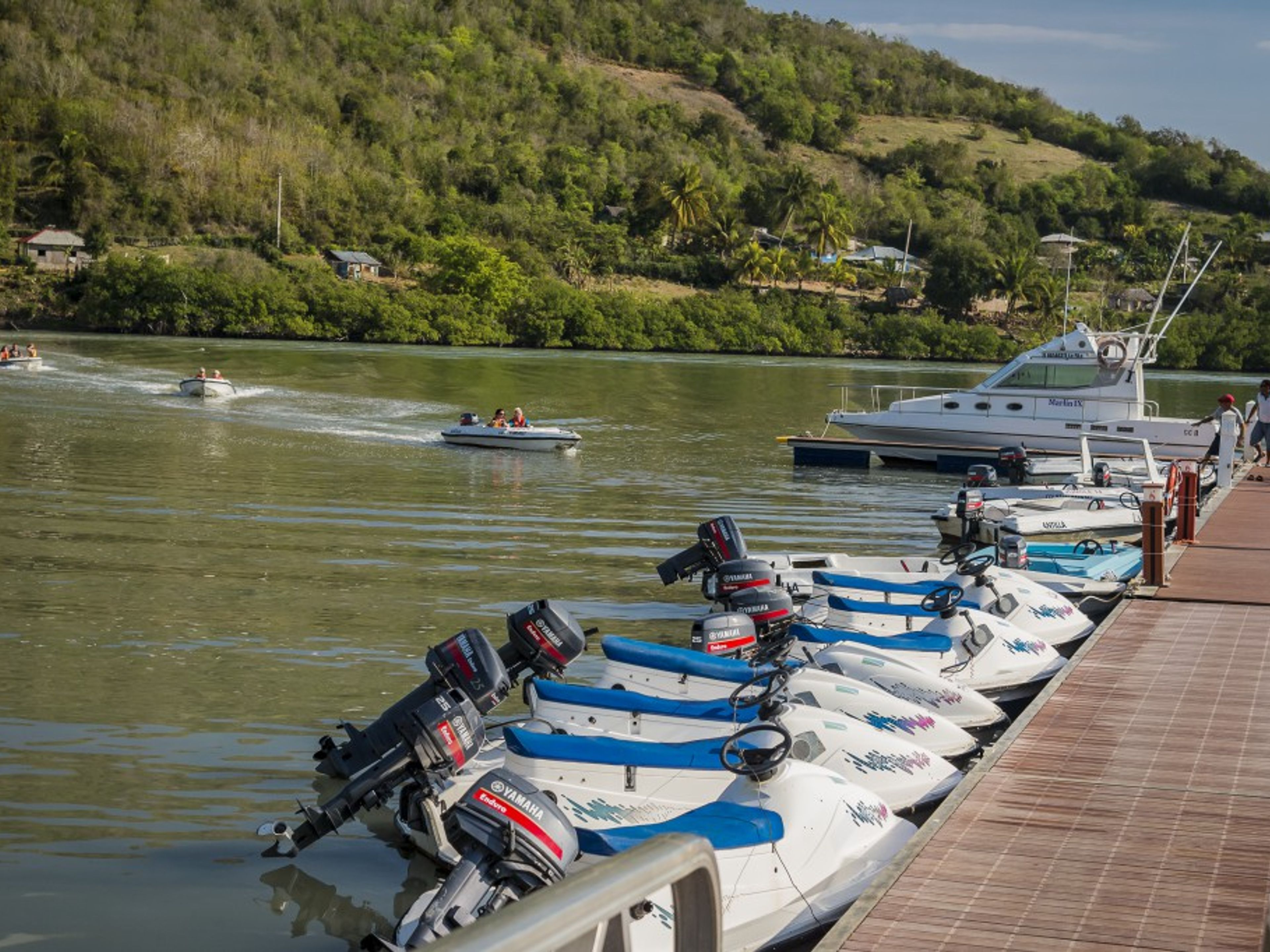 Excursão "AVENTURA MARINHA". "MARINE ADVENTURE" Tour, Bahia de Vita, Holguín, Cuba.