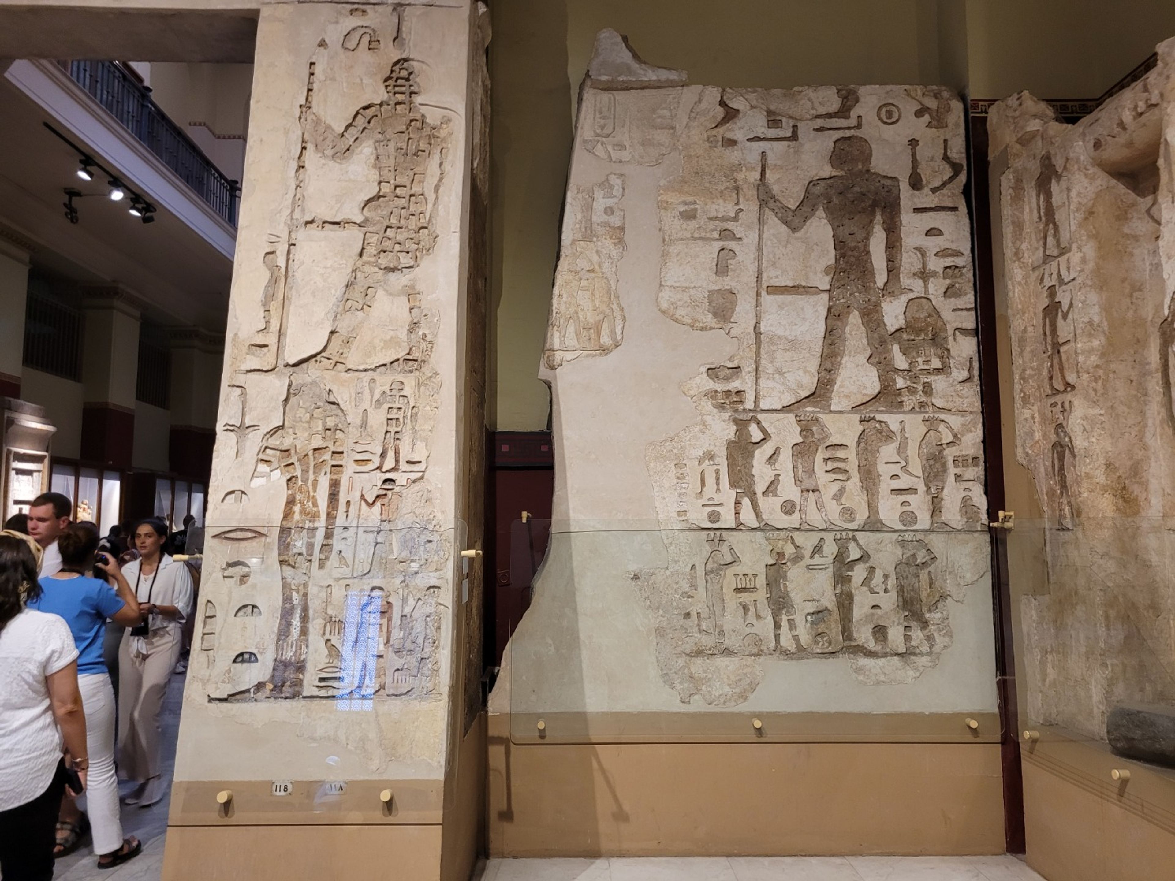 "FULL DAY TOURS IN CAIRO (NATIONAL MUSEUM OF EGYPTIAN CIVILIZATION (NMEC) - AL RIFA'I MOSQUE - SULTAN HASAN'S MOSQUE - THE COPTIC QUARTER)" Private Tour. NATIONAL MUSEUM OF EGYPTIAN CIVILIZATION (NMEC) interior view, Cairo, Egypt.