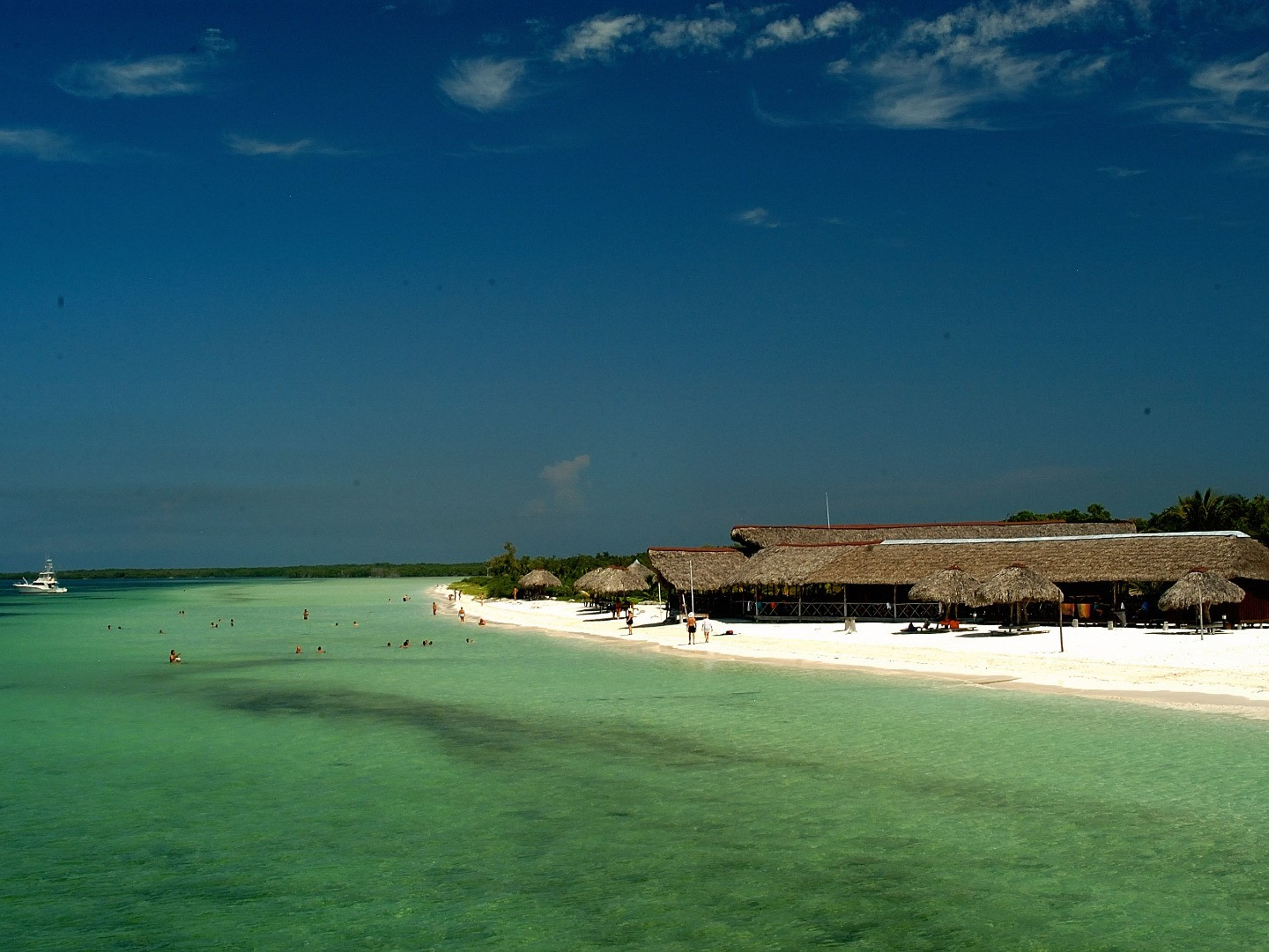 Excursión “SEAFARI CRUCERO DEL SOL”. Cayo Blanco beach panoramic view, Varadero