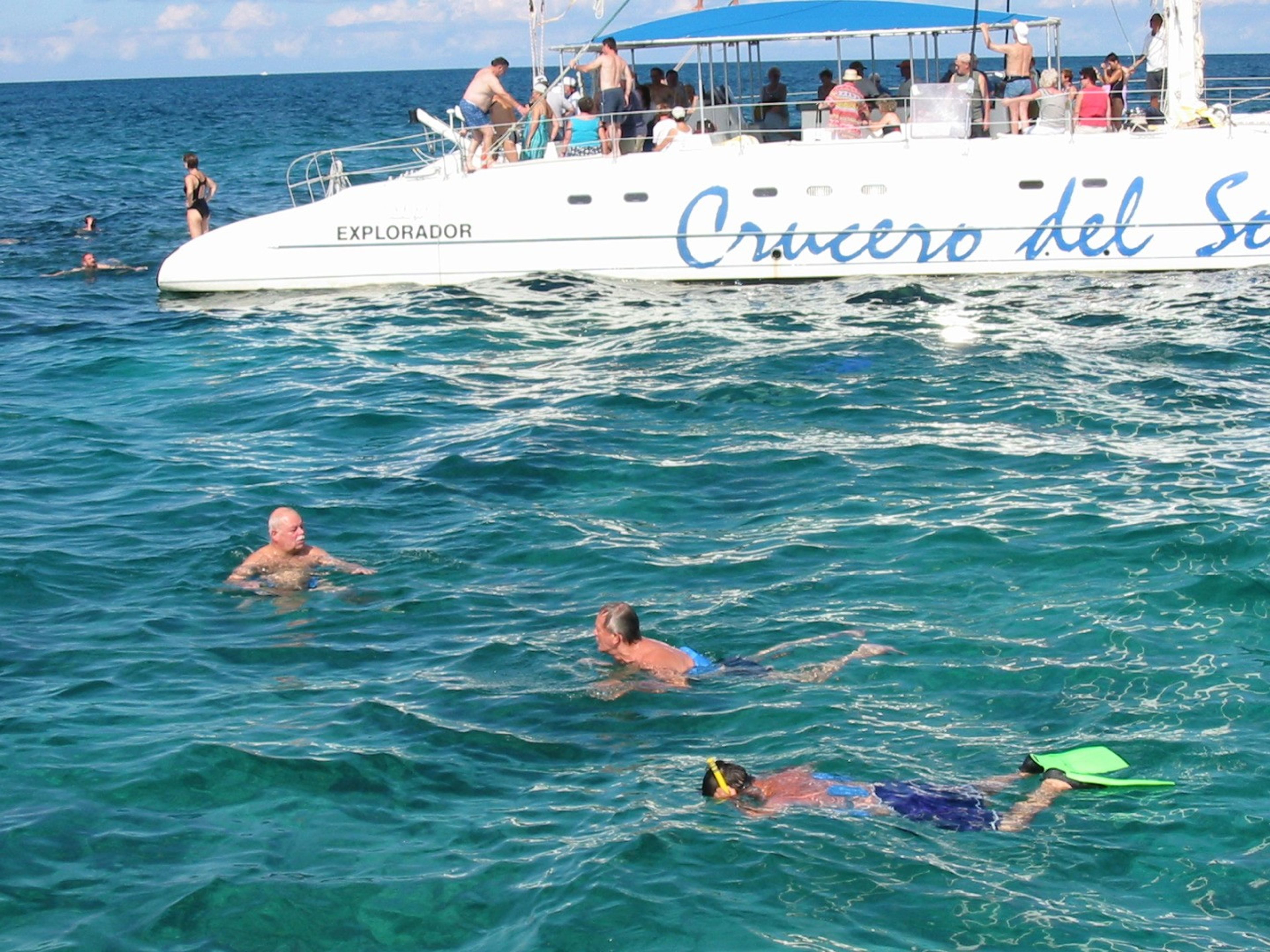 Excursión “SEAFARI CRUCERO DEL SOL”. Snorkeling at the coral reef