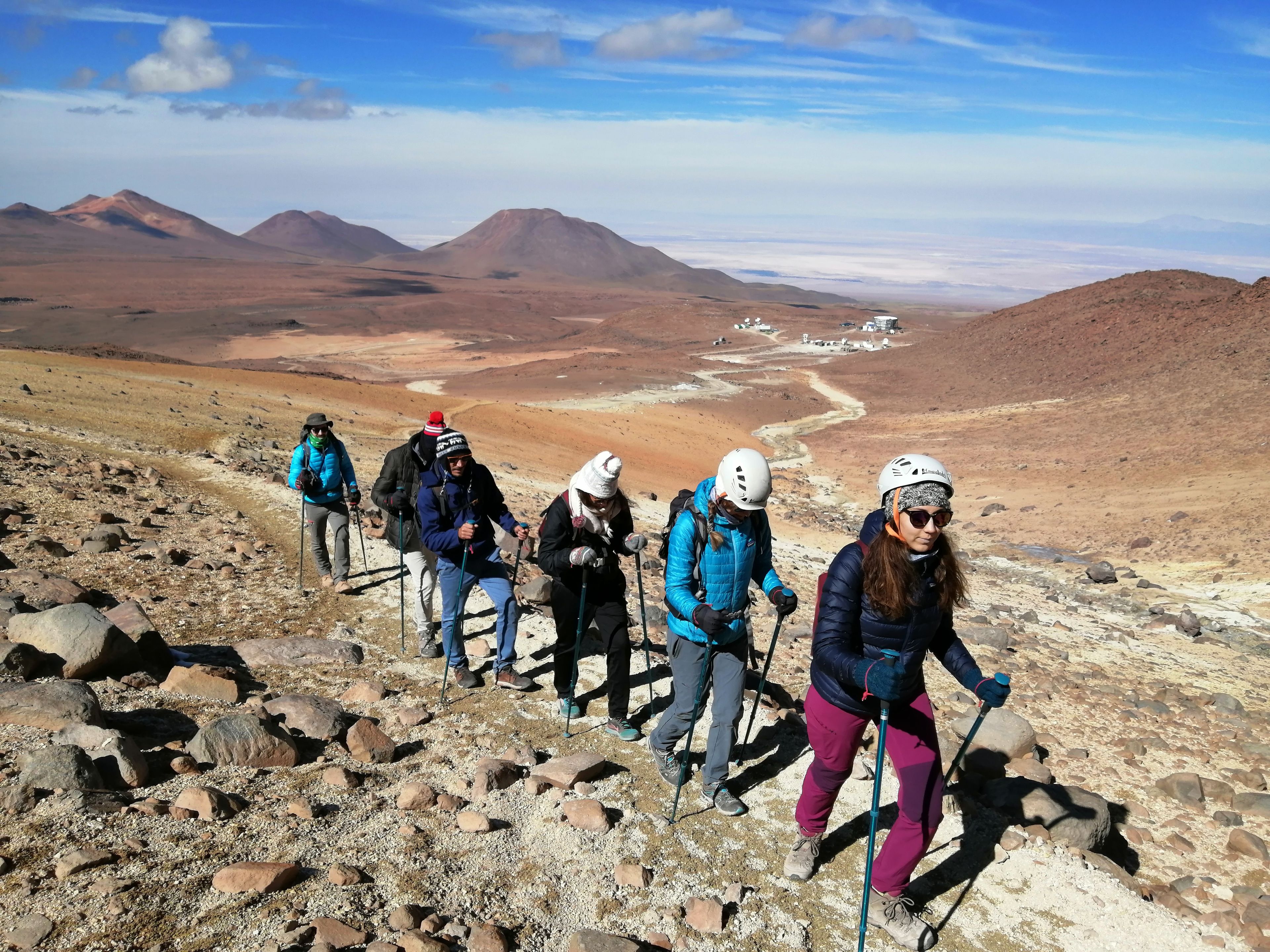 Tур ПРЕМИУМ "ТРЕККИНГ К ВУЛКАНУ СЕРРО-ТОКО". "TREKKING TO CERRO TOCO VOLCANO" PREMIUM Tour, San Pedro de Atacama, Chile.