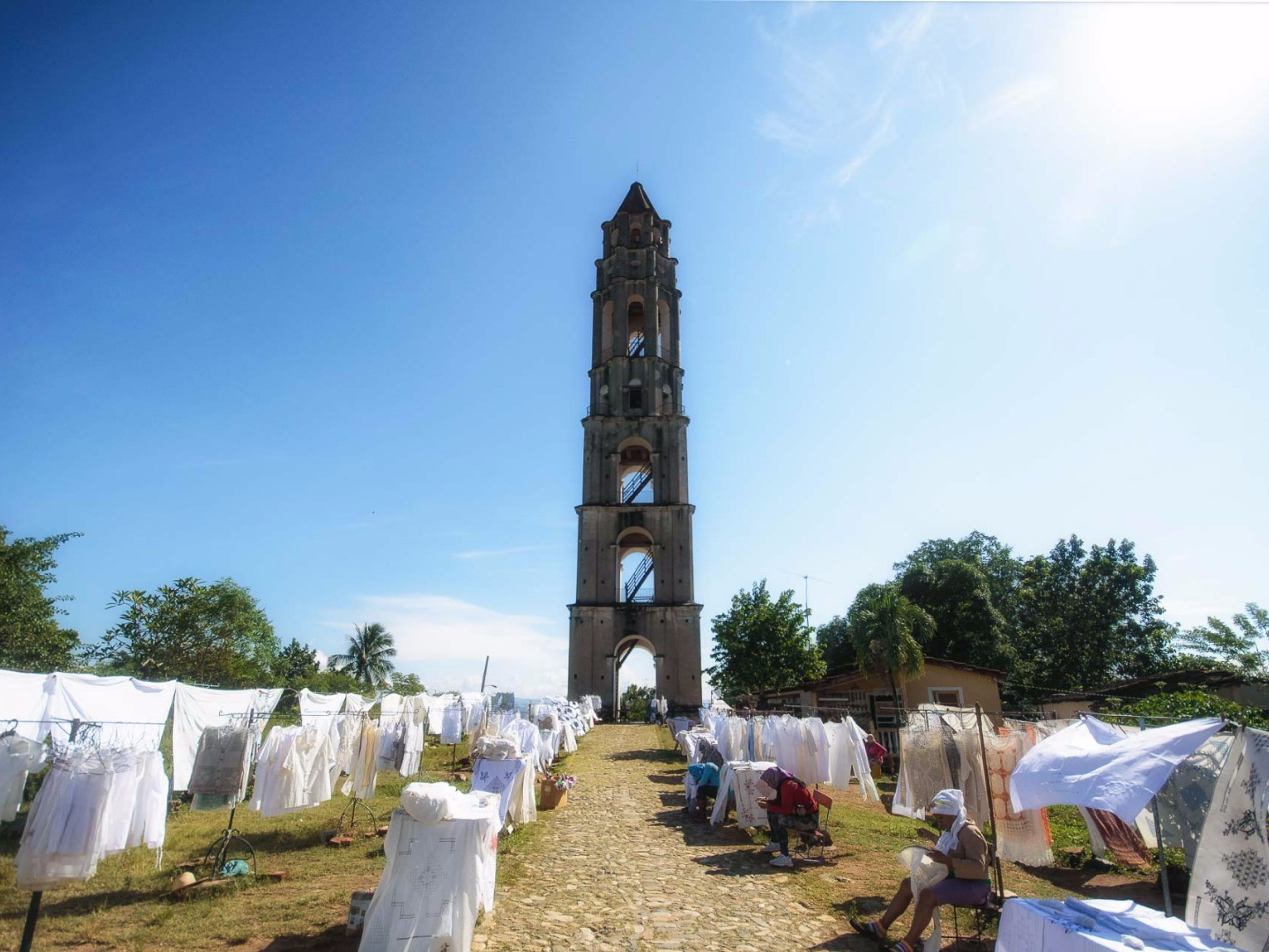 Tour "TRINIDAD: IL MUSEO DELLA CITTÀ DEI CARAIBI". Manaca Iznaga tower panoramic view, Valley of the Sugar Mills, Trinidad, Sancti Spíritus