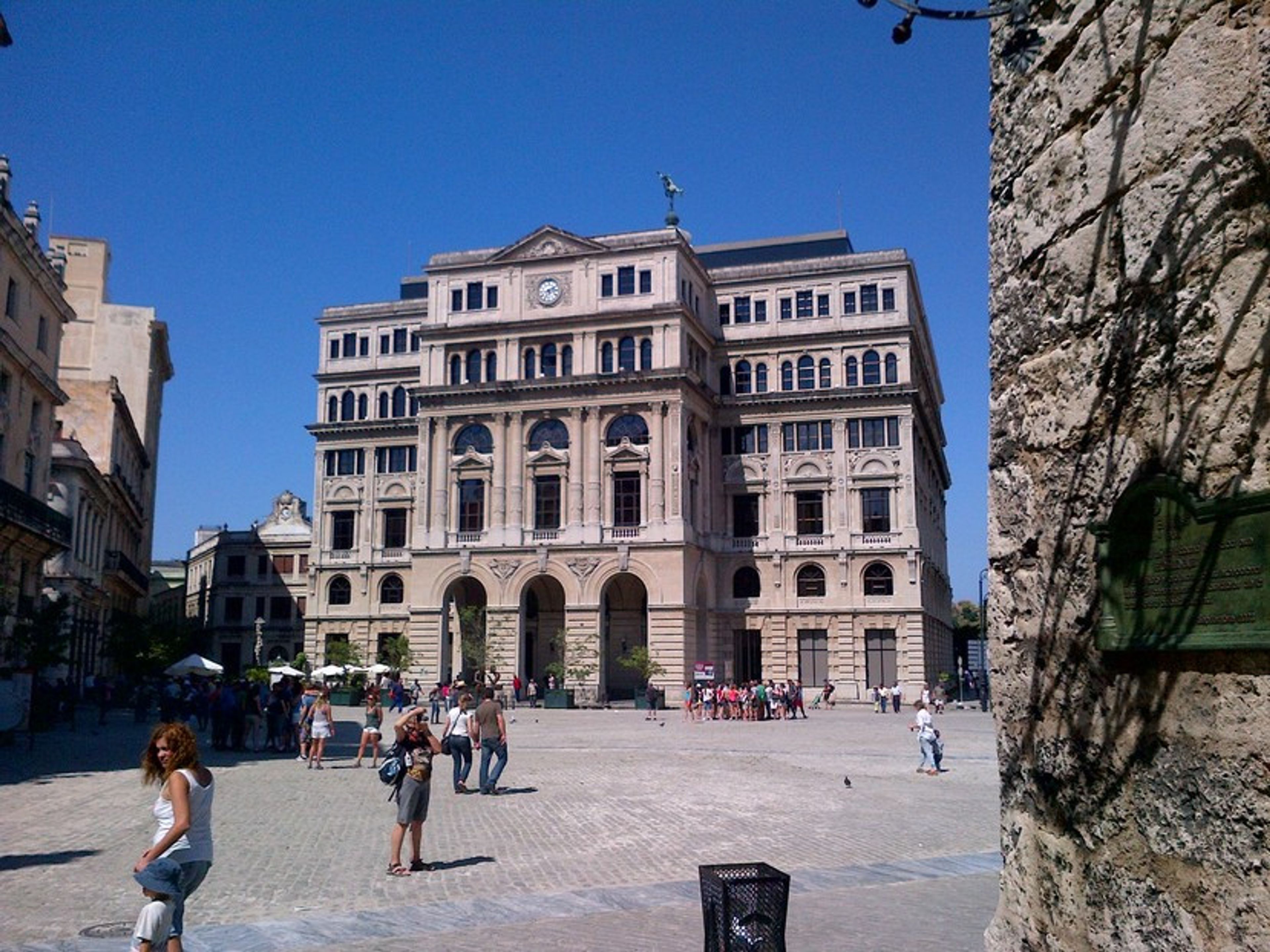 "HAVANA, HISTORY AND FUN + OPTIONAL VISIT TO THE TROPICANA CABARET" Tour (OPTION 1). San Francisco de Asis square panoramic view, Old Havana, Havana, Cuba.
