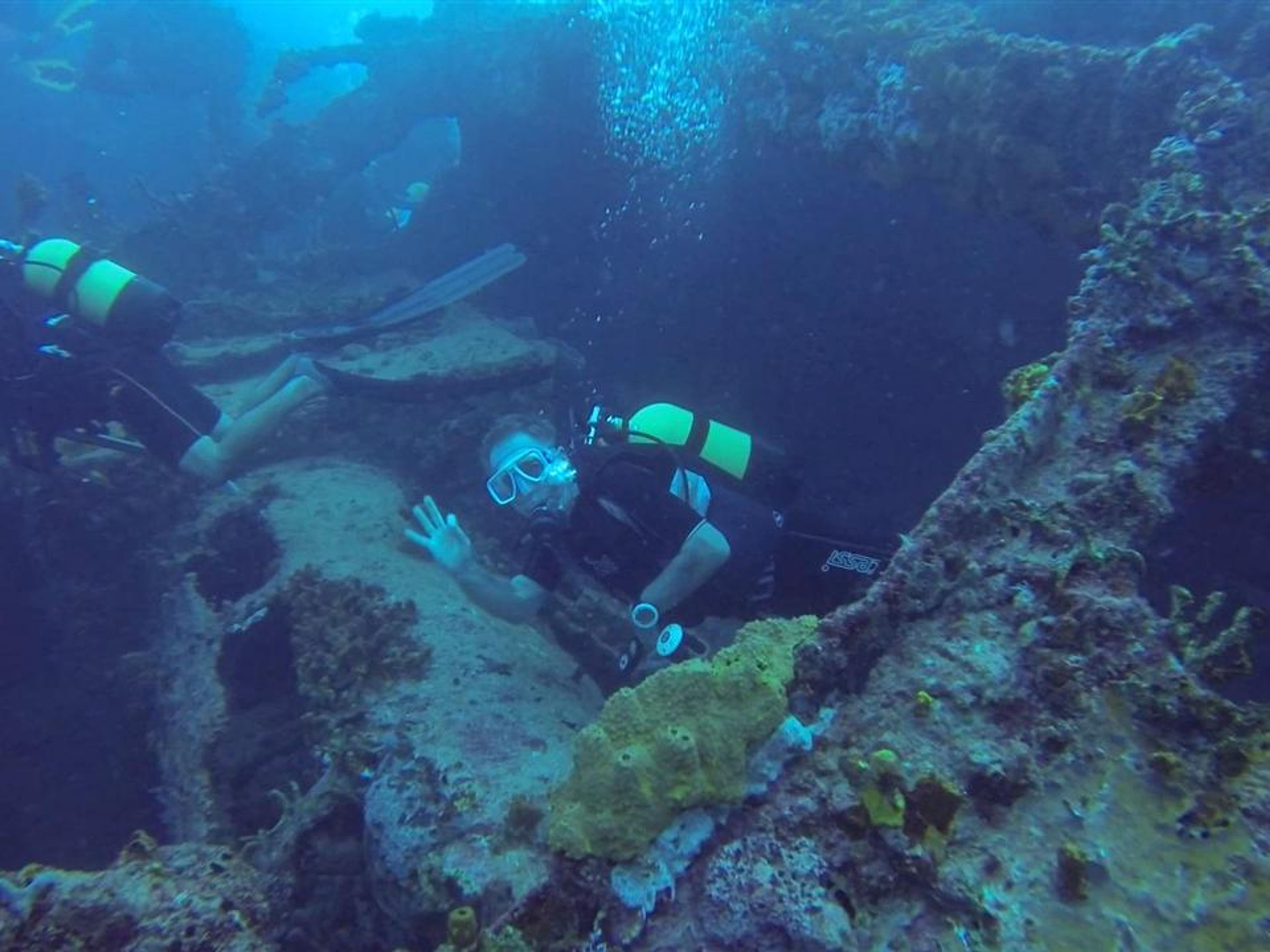 "Passeio de Camagüey, sob as águas". Scuba diving tour in Santa Lucía, Camagüey