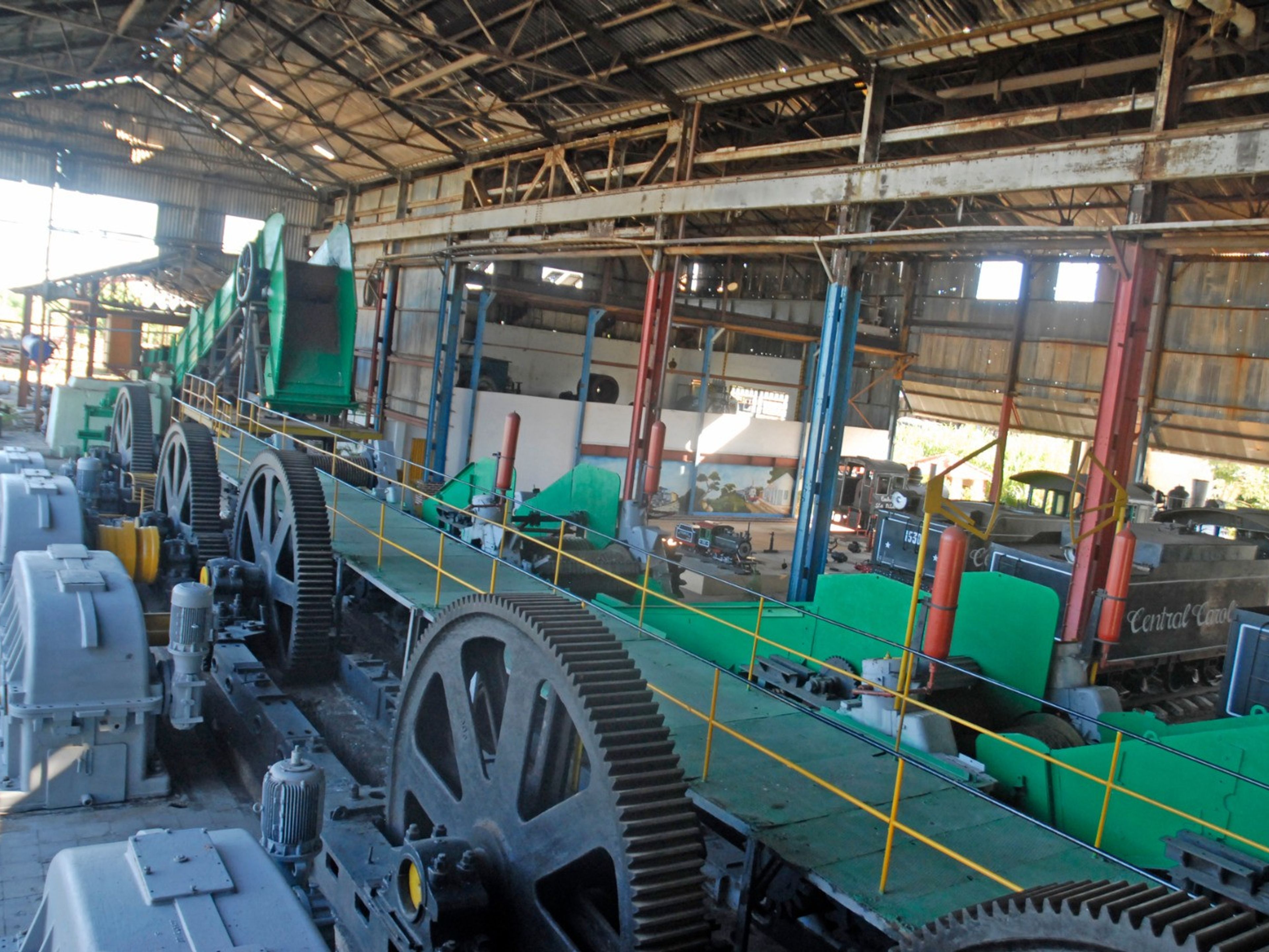 Tour "TOUR DU SUCRE". Old sugar mill Jose Smith Comas museum, Cardenas, Matanzas, Cuba.