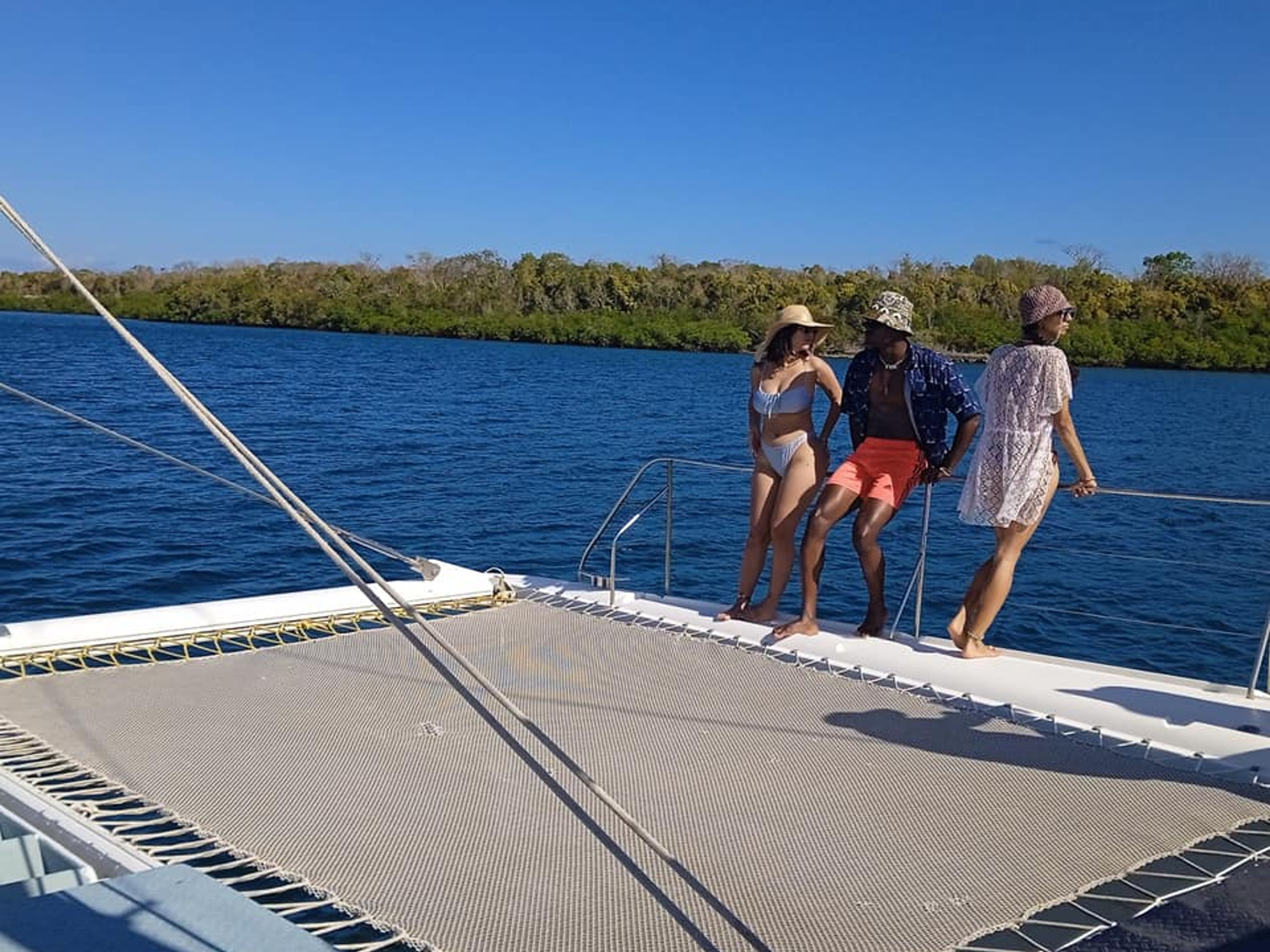Excursão  "CANADIANO LOUCO (PASSEIO DE SNORKELING)". "CRAZY CANADIAN (SNORKELING RIDE)" Tour, Guardalavaca beach, Holguín, Cuba.