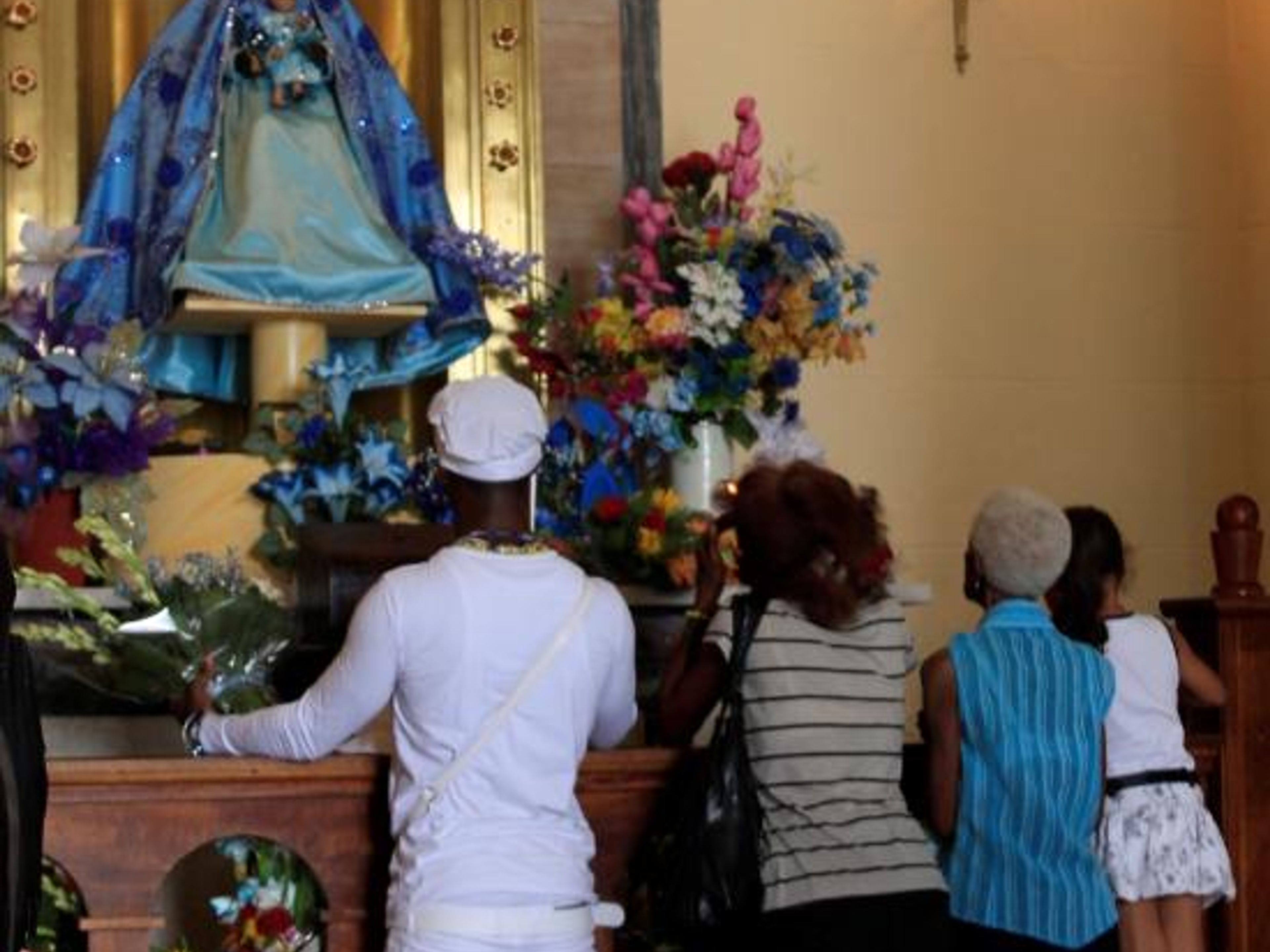 "HAVANA, CULTURE AND RELIGION" Tour. The Church of Nuestra Señora de la Virgen de Regla, Havana, Cuba.