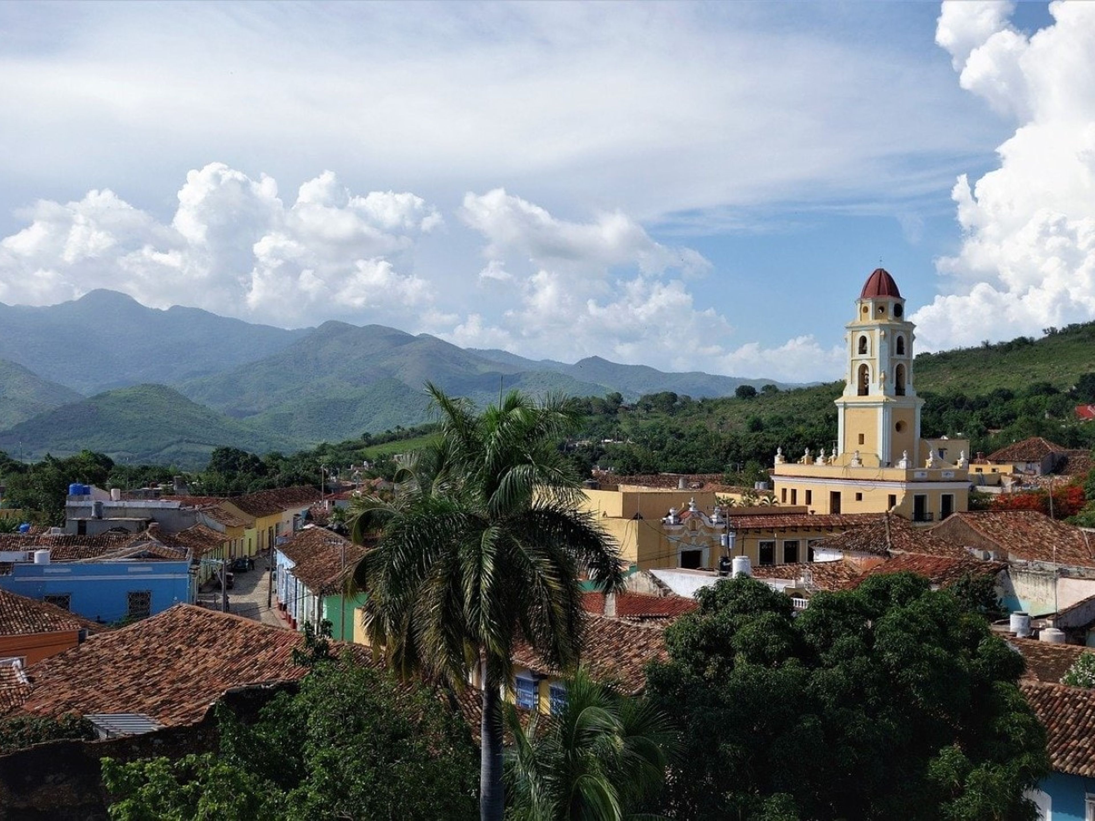Tour "VISITE DE TRINIDAD, CENTRE HISTORIQUE". Trinidad old city panoramic view, Sancti Spíritus, Cuba