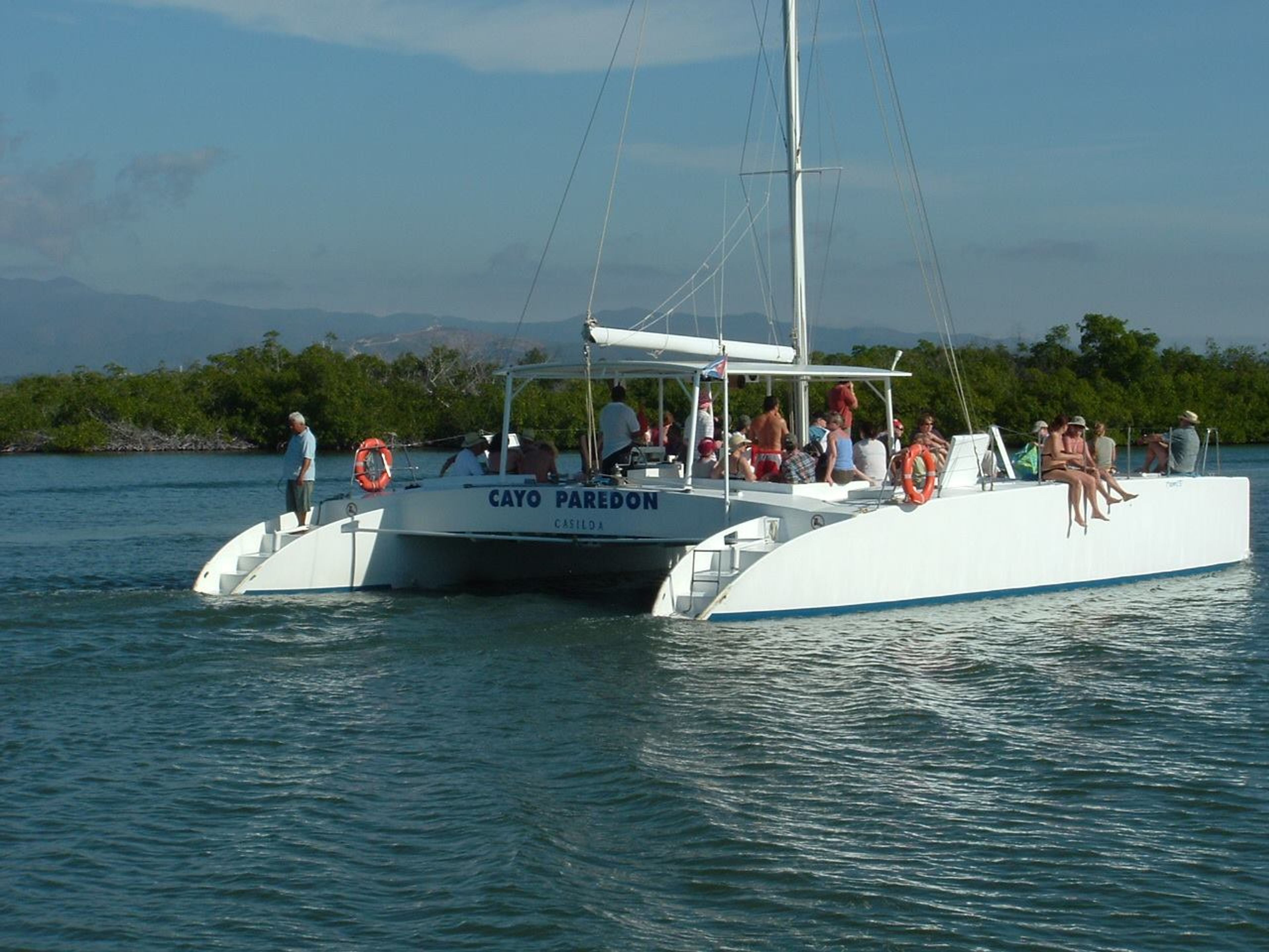 Tour "SEAFARI CAYO BLANCO DEL SUR". “SEAFARI CAYO BLANCO DEL SUR” Tour, Playa Ancón, Trinidad, Cuba.