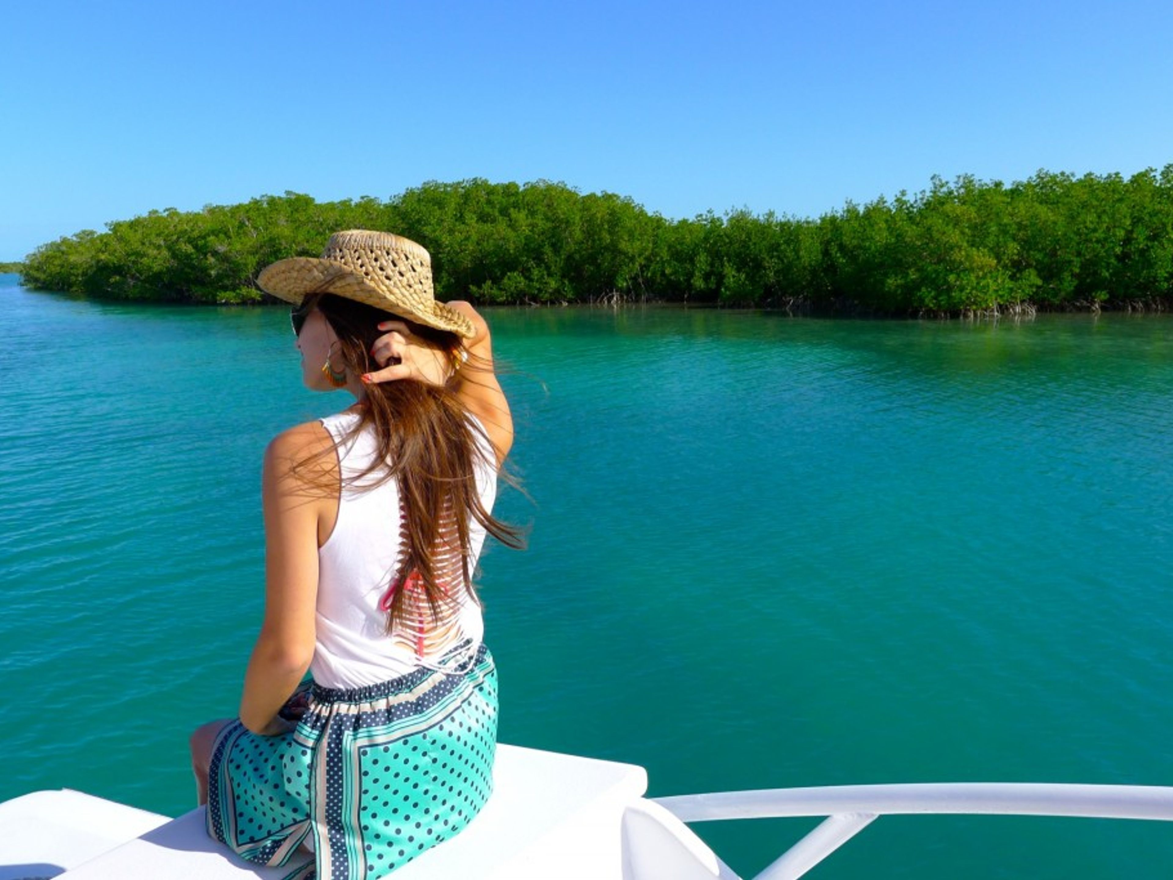 "Spezielle Tour nach Cayo Alcatraz". Cayo Largo del Sur. "Special Tour to Cayo Alcatraz"