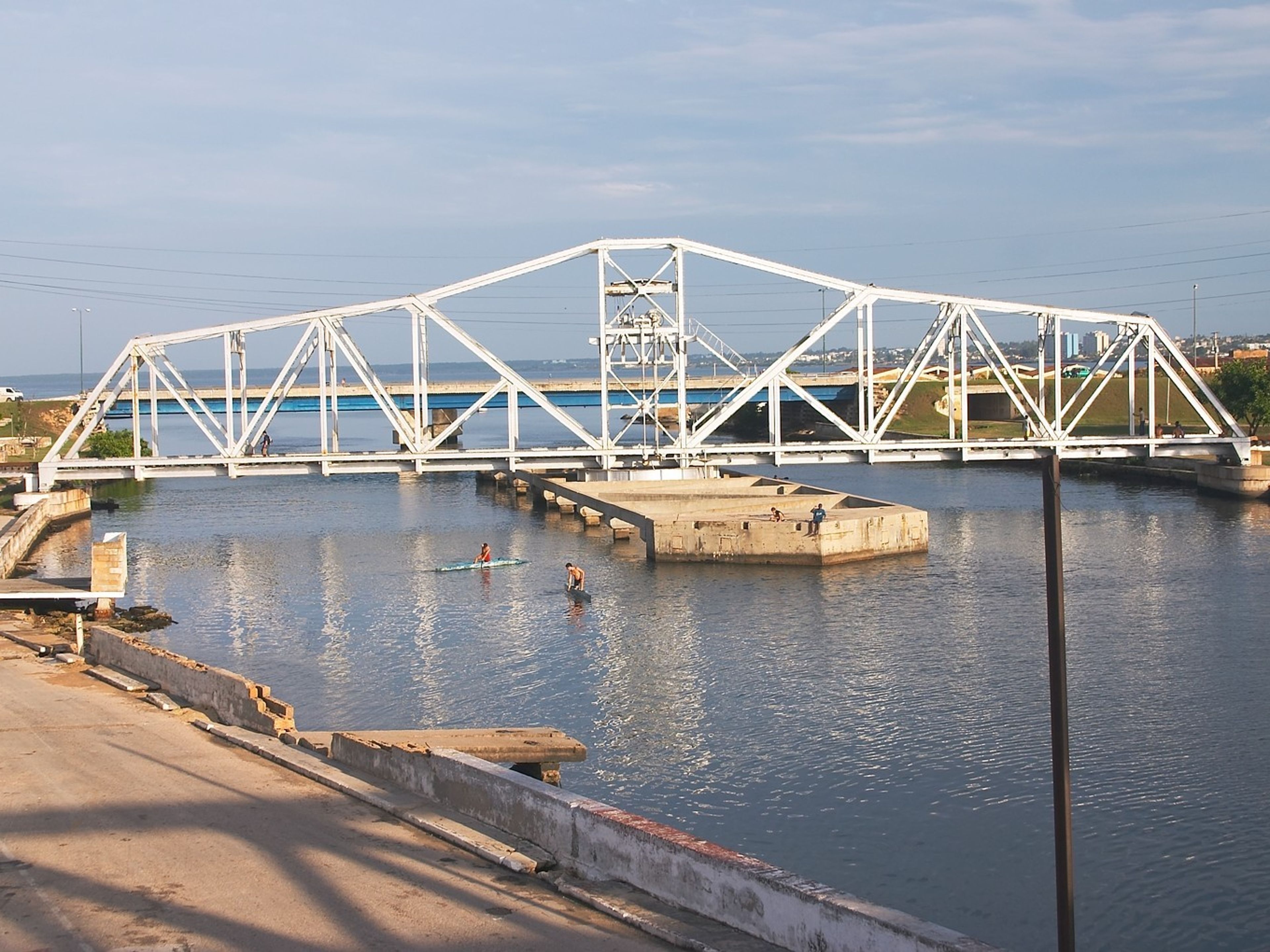 “MATANZAS - YUMURÍ PLUS” Tour. Drawbridge in the Matanzas city, Cuba.