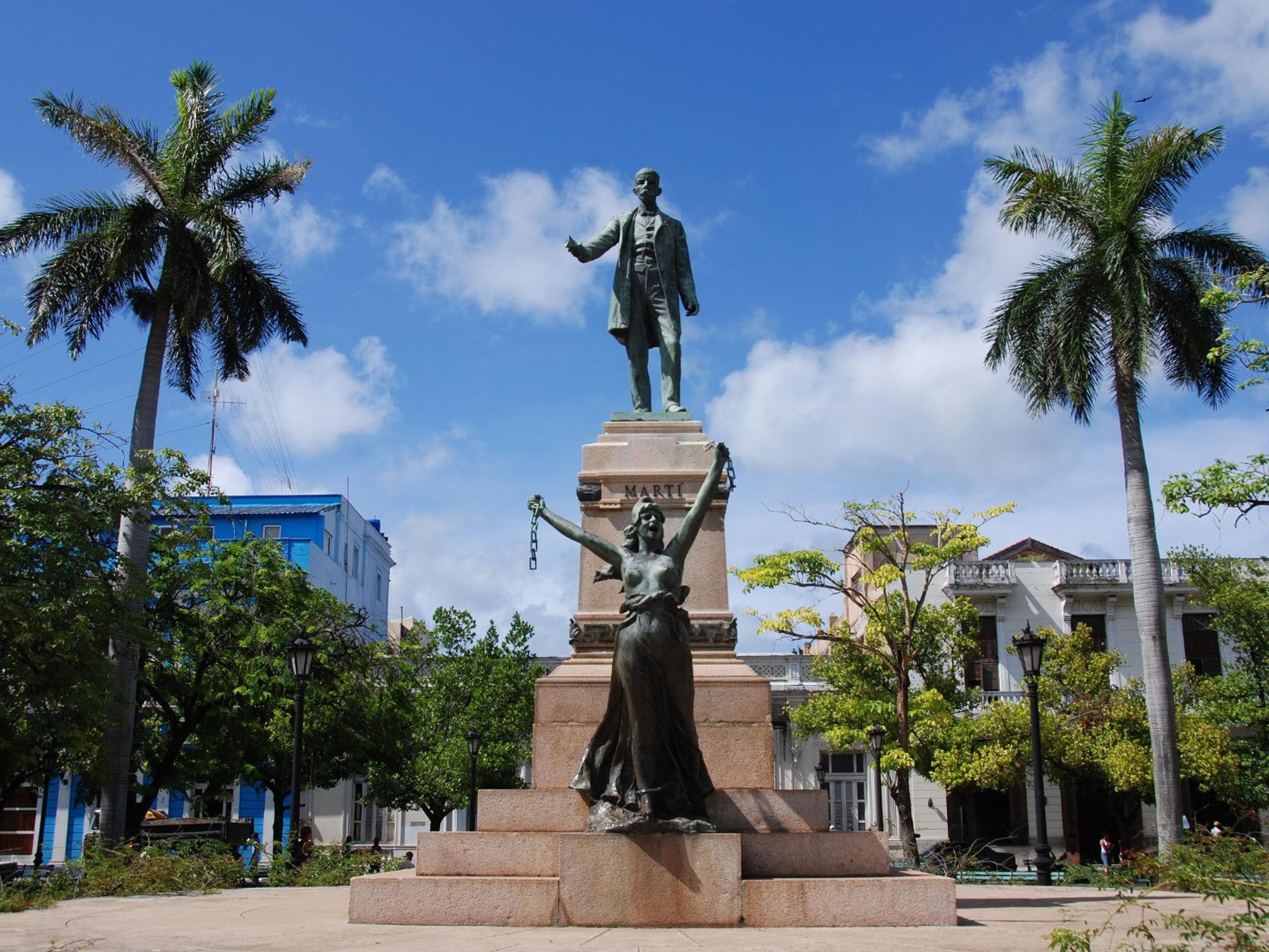 “MATANZAS - YUMURÍ PLUS” Tour. Libertad park panoramic view, Matanzas city, Cuba.
