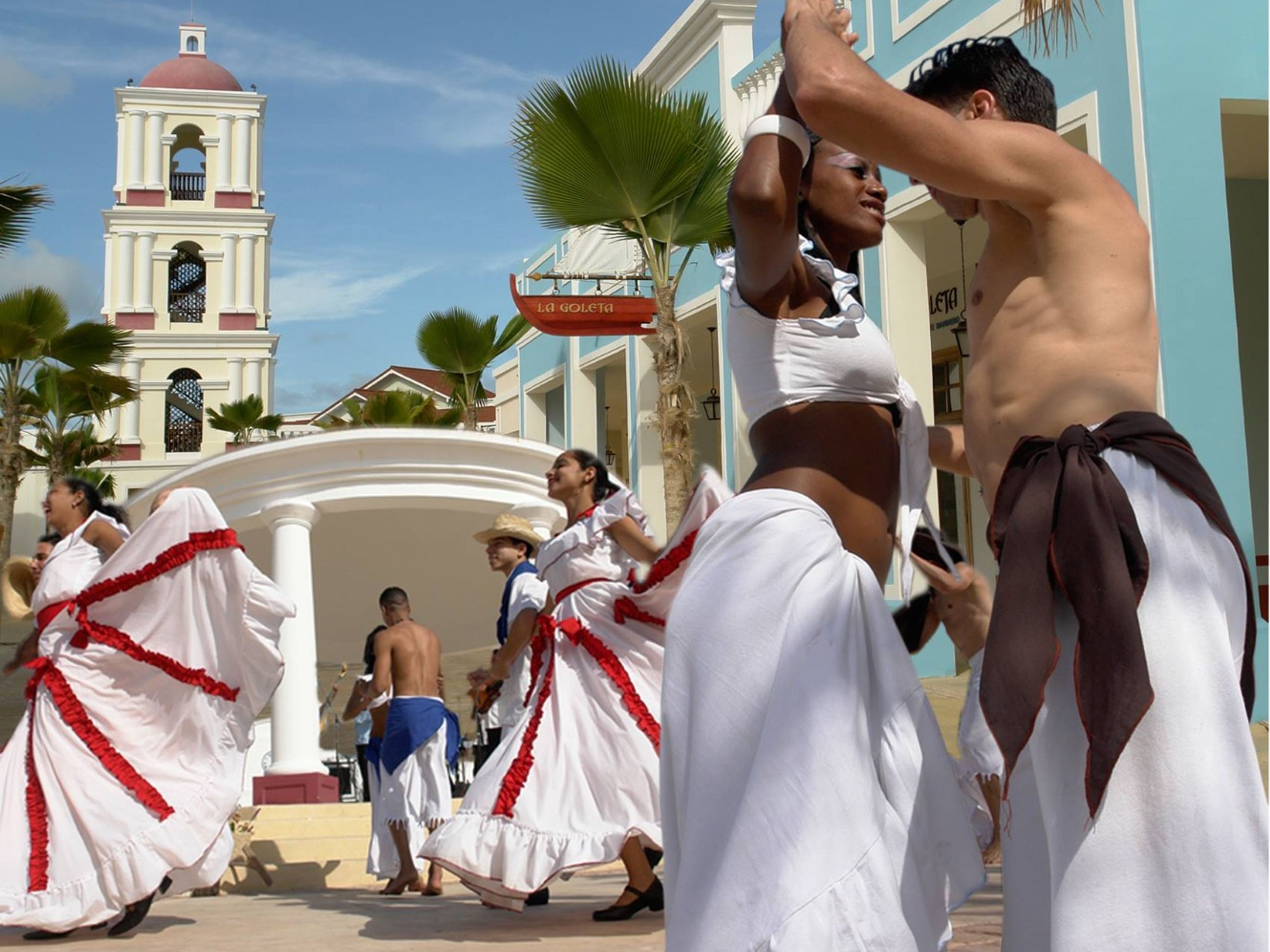 Tour "CAYO SANTA MARÍA ALL'INTERNO". Plaza La Estrella panoramic view, Cayo Santa María, Villa Clara, Cuba.