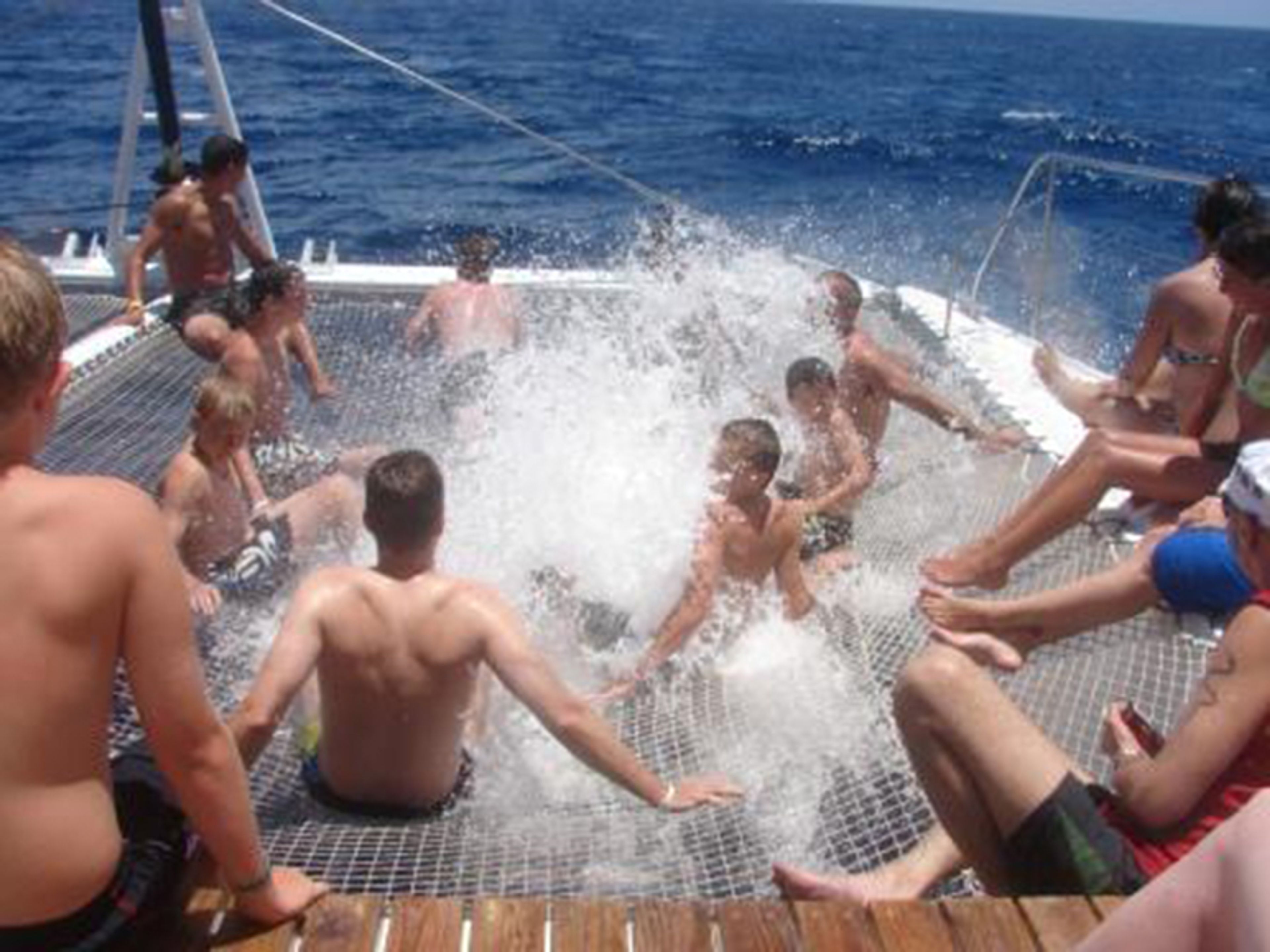 Excursión "AVENTURA AZUL". Catamaran sailing, Blue Adventure, Holguin