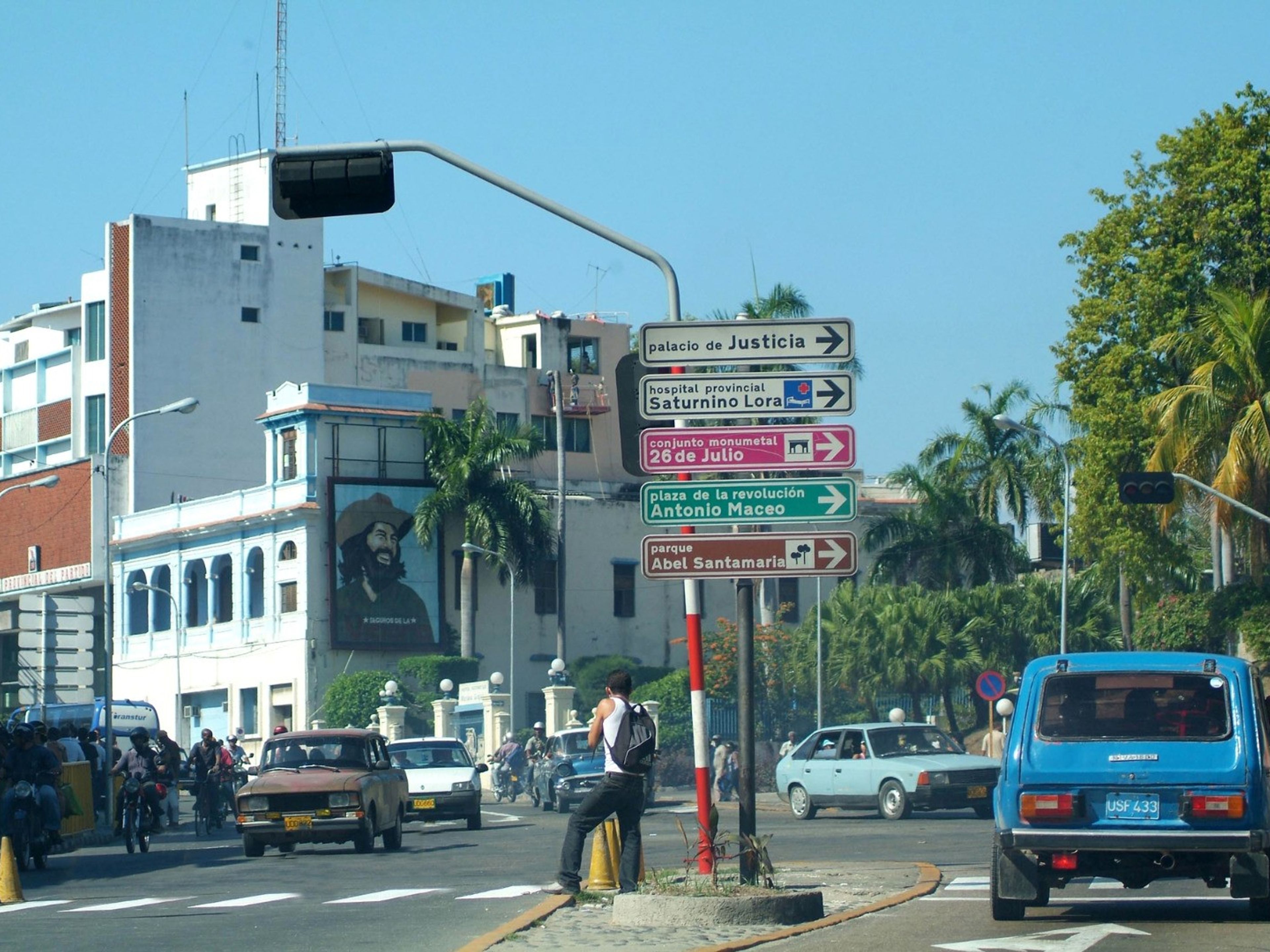 Tour "SANTIAGO DE CUBA CITY TOUR". Santiago de Cuba city panoramic view