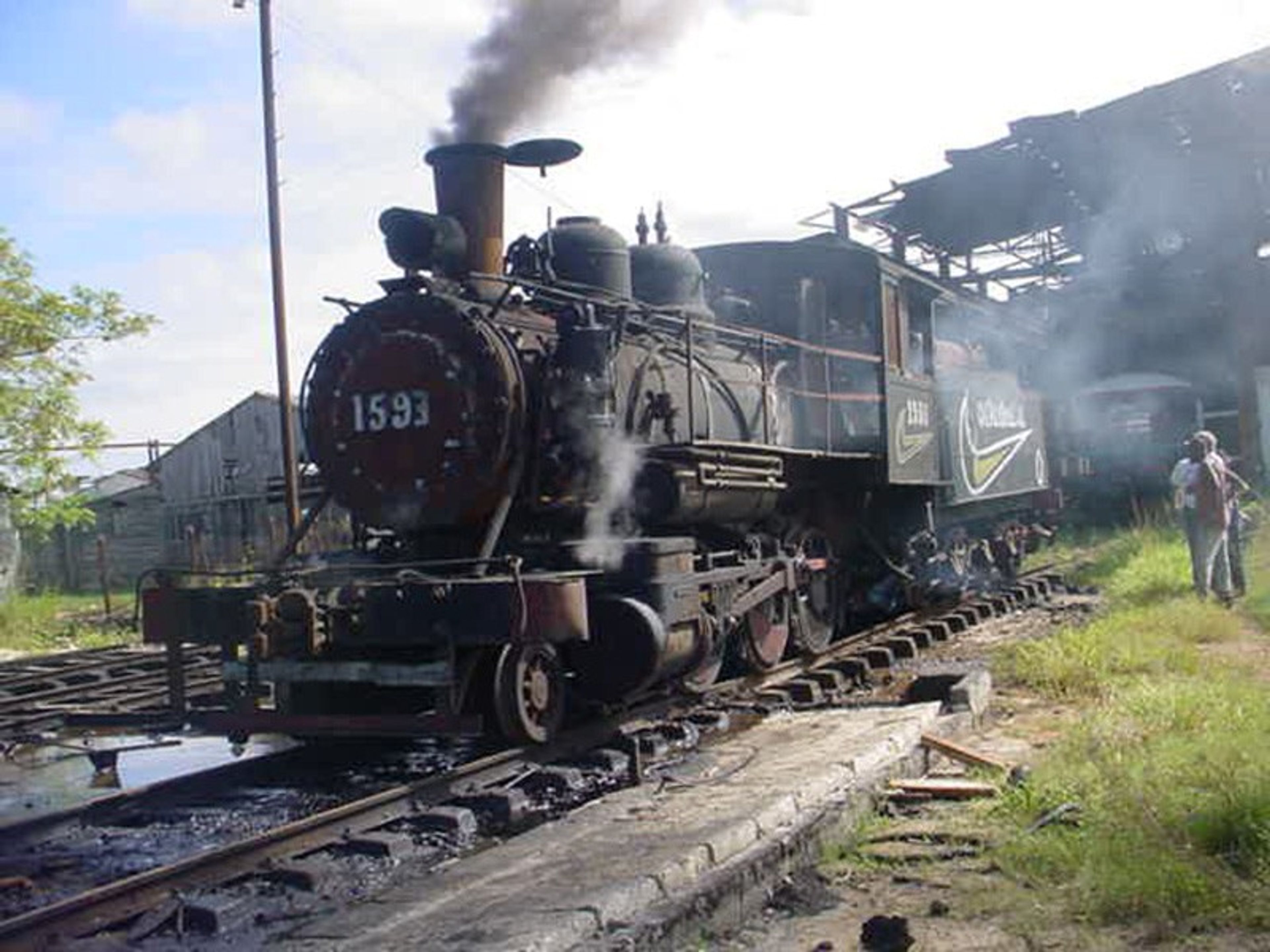Excursión “GUAMÁ VAPOR”. Steam train built in 1913 at the ancient sugar mill museum