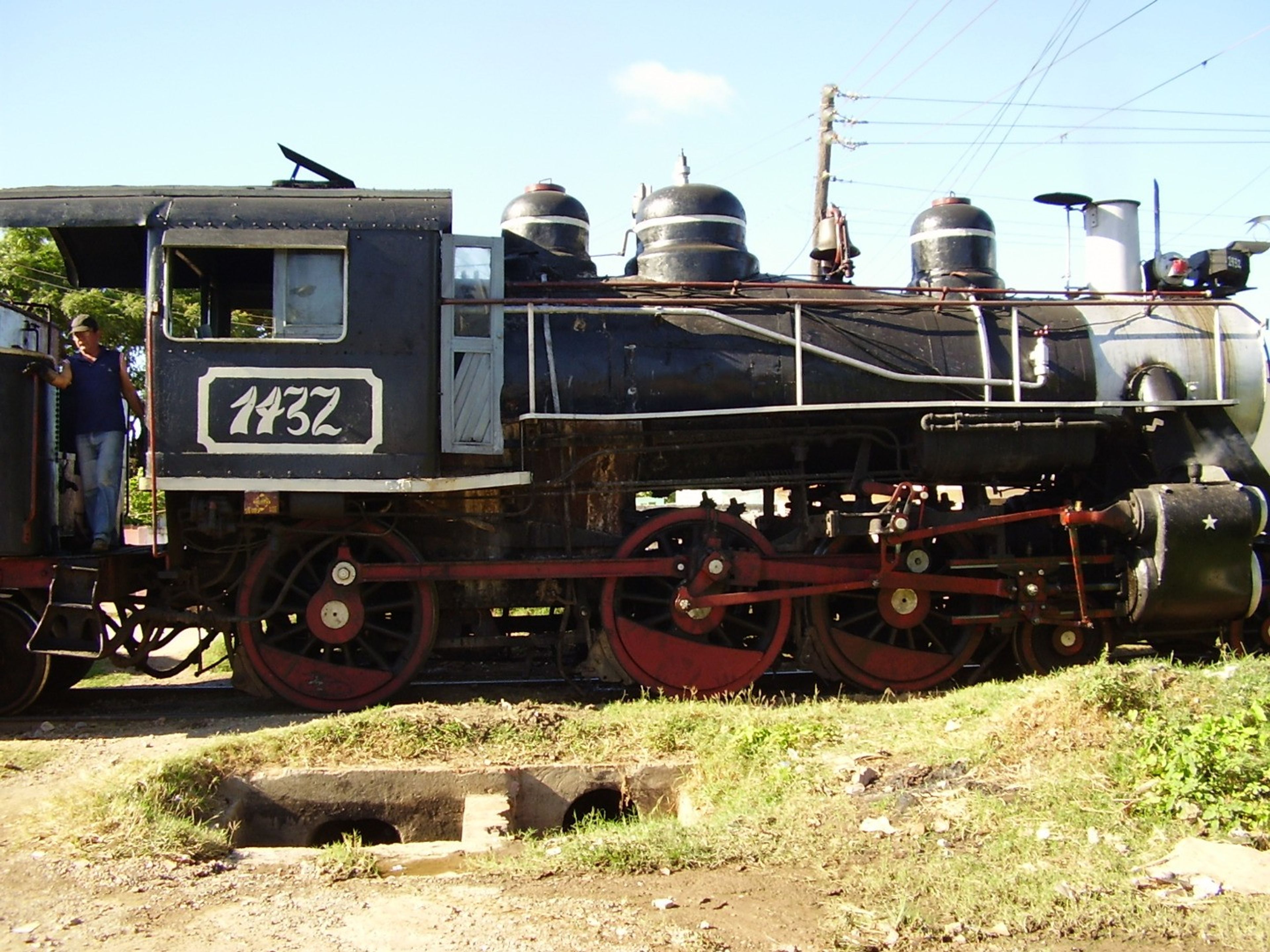 Excursión “GUAMÁ VAPOR”. Steam train built in 1913 at the ancient sugar mill museum
