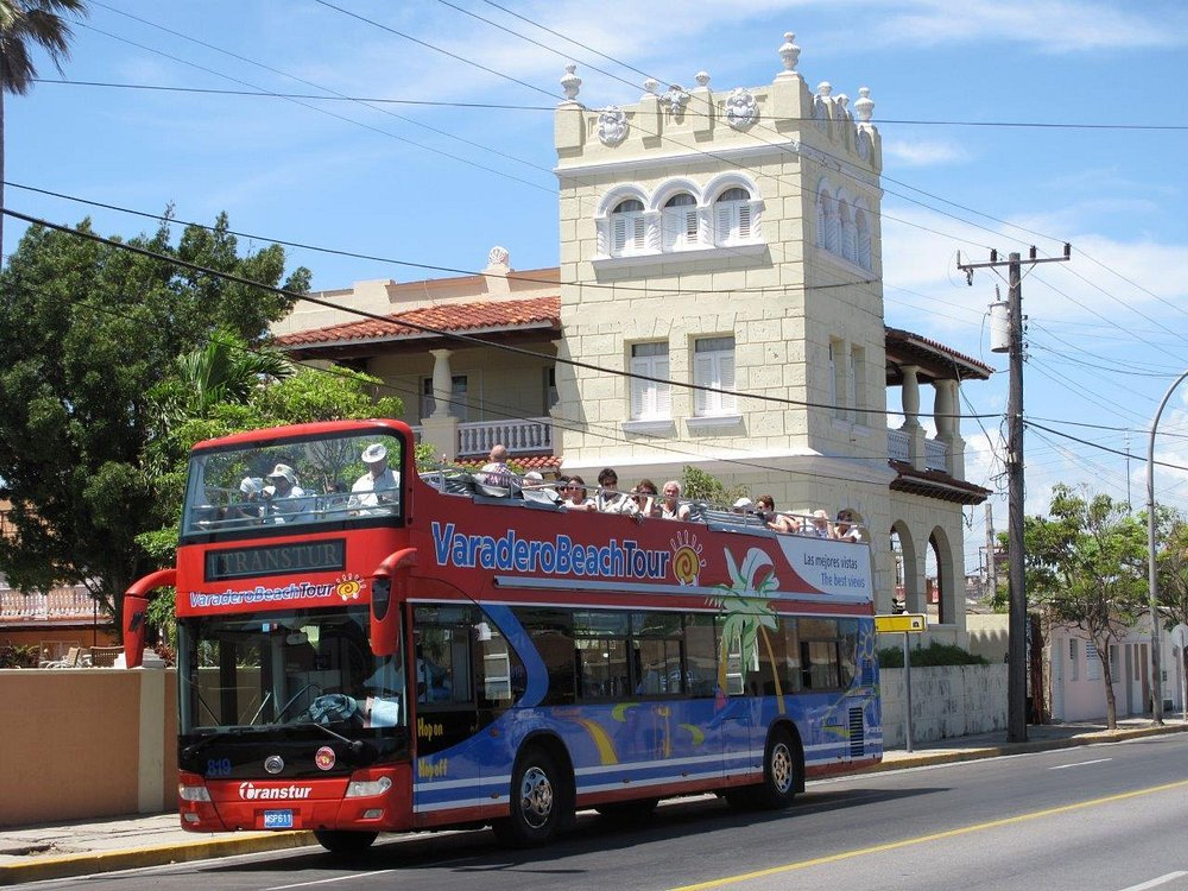 Тур "ТРАНСФЕР В ВАРАДЕРО (В ОДНУ СТОРОНУ) + 2 ЧАСА ГОРОДСКОЙ ТУР В ВАРАДЕРО". Varadero beach panoramic view, Varadero, Matanzas, Cuba.