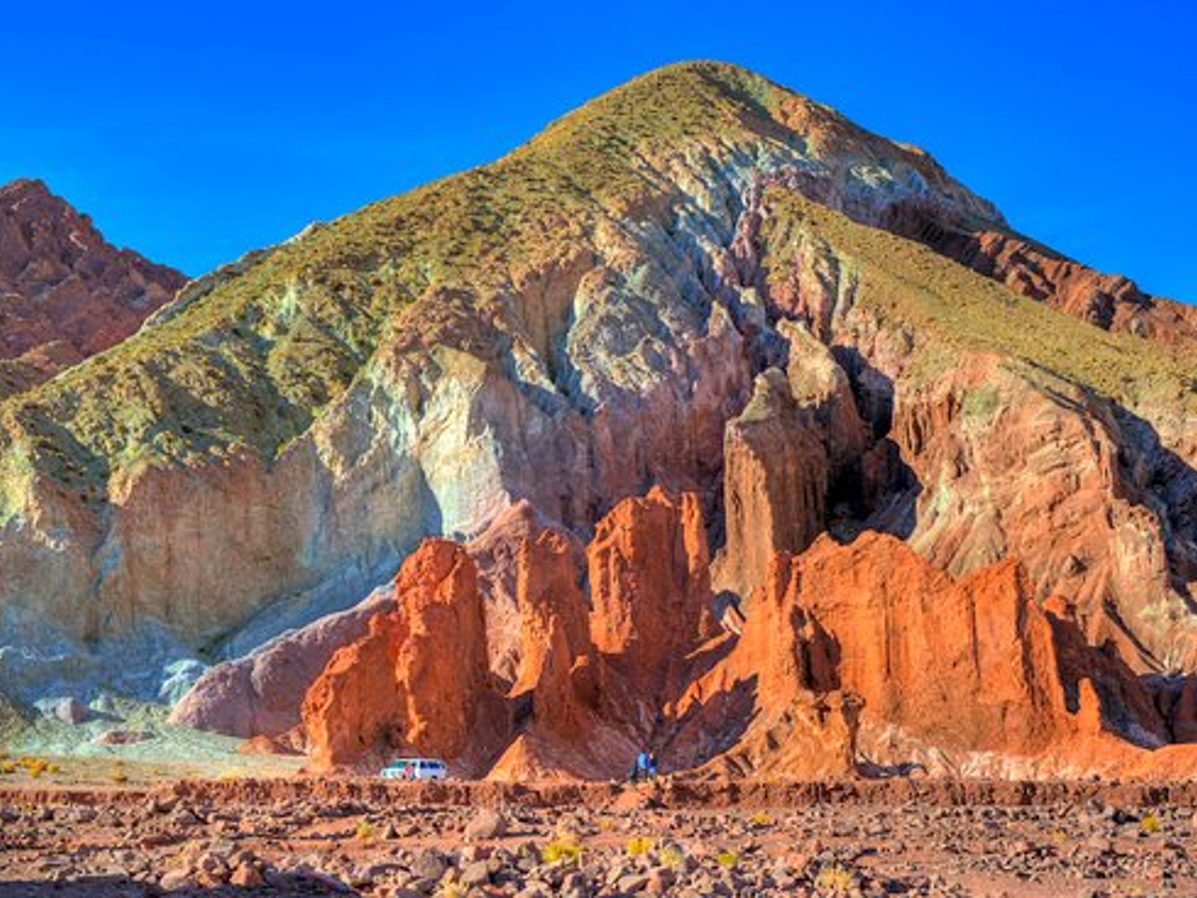 Экскурсия "Радужная долина".. Rainbow Valley, in Atacama, "Arcoiris Valley" tour