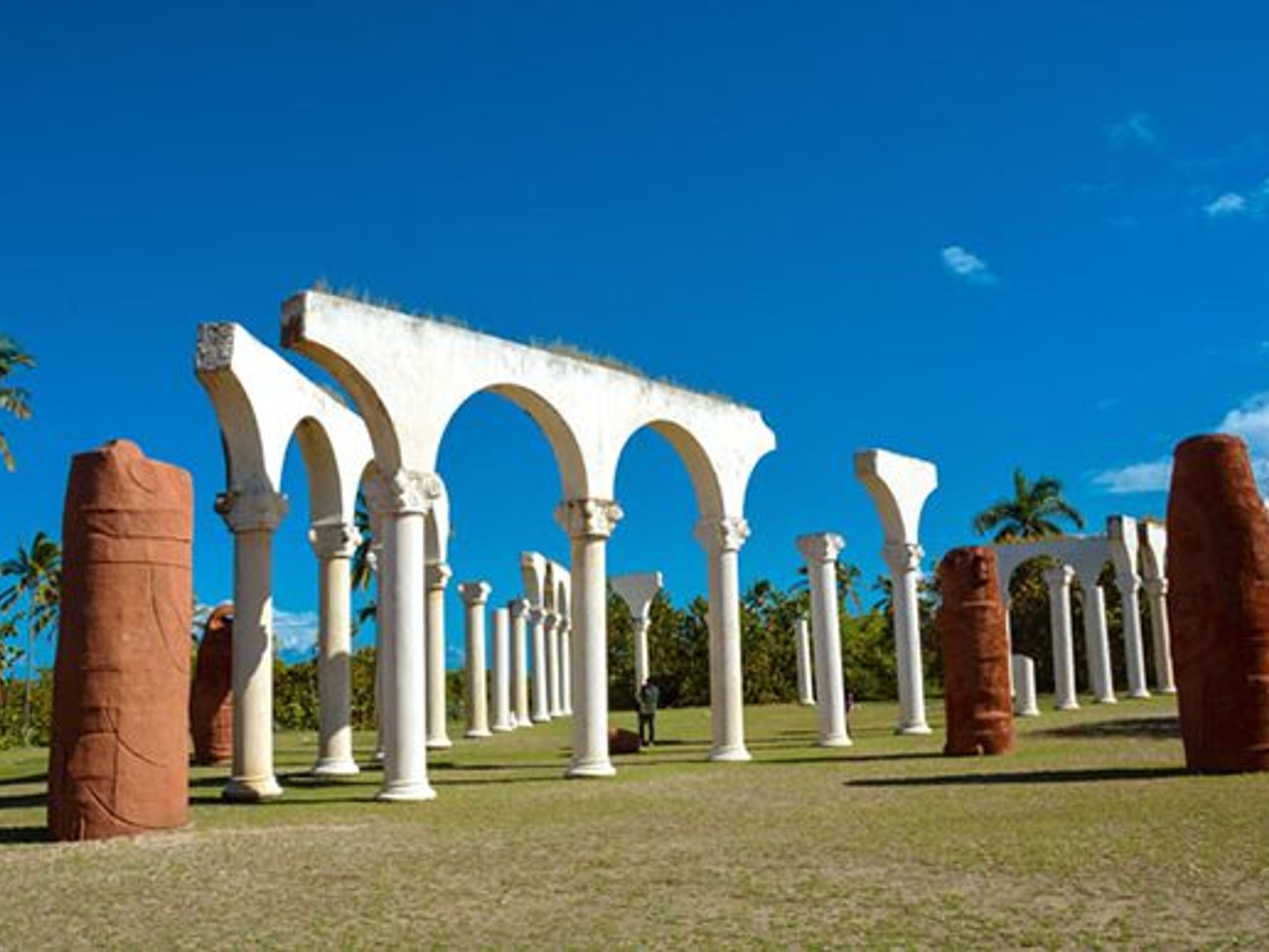 Excursão "UM DIA EM BARIAY". Bariay monument park panoramic view, Holguín, Cuba.